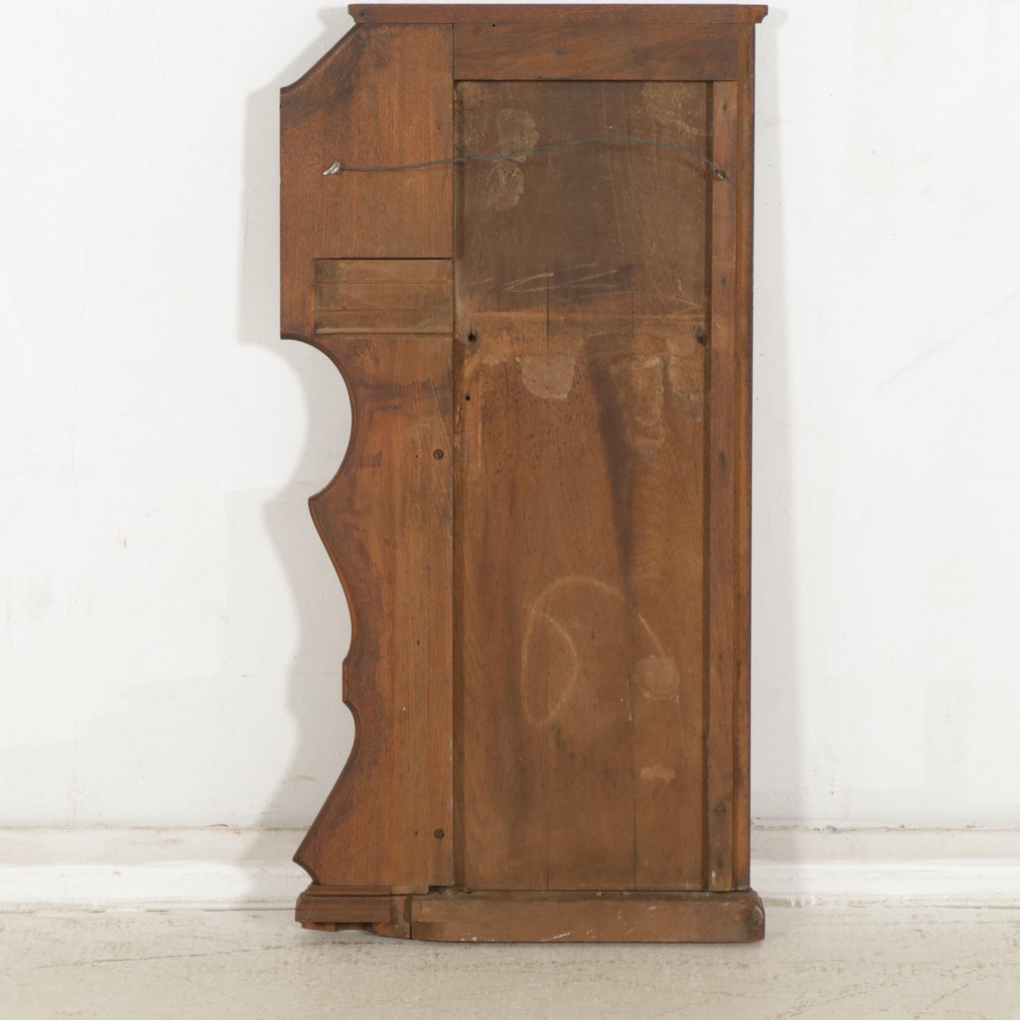 Victorian Mahogany Architectural Salvage Decorative Wall Hanging