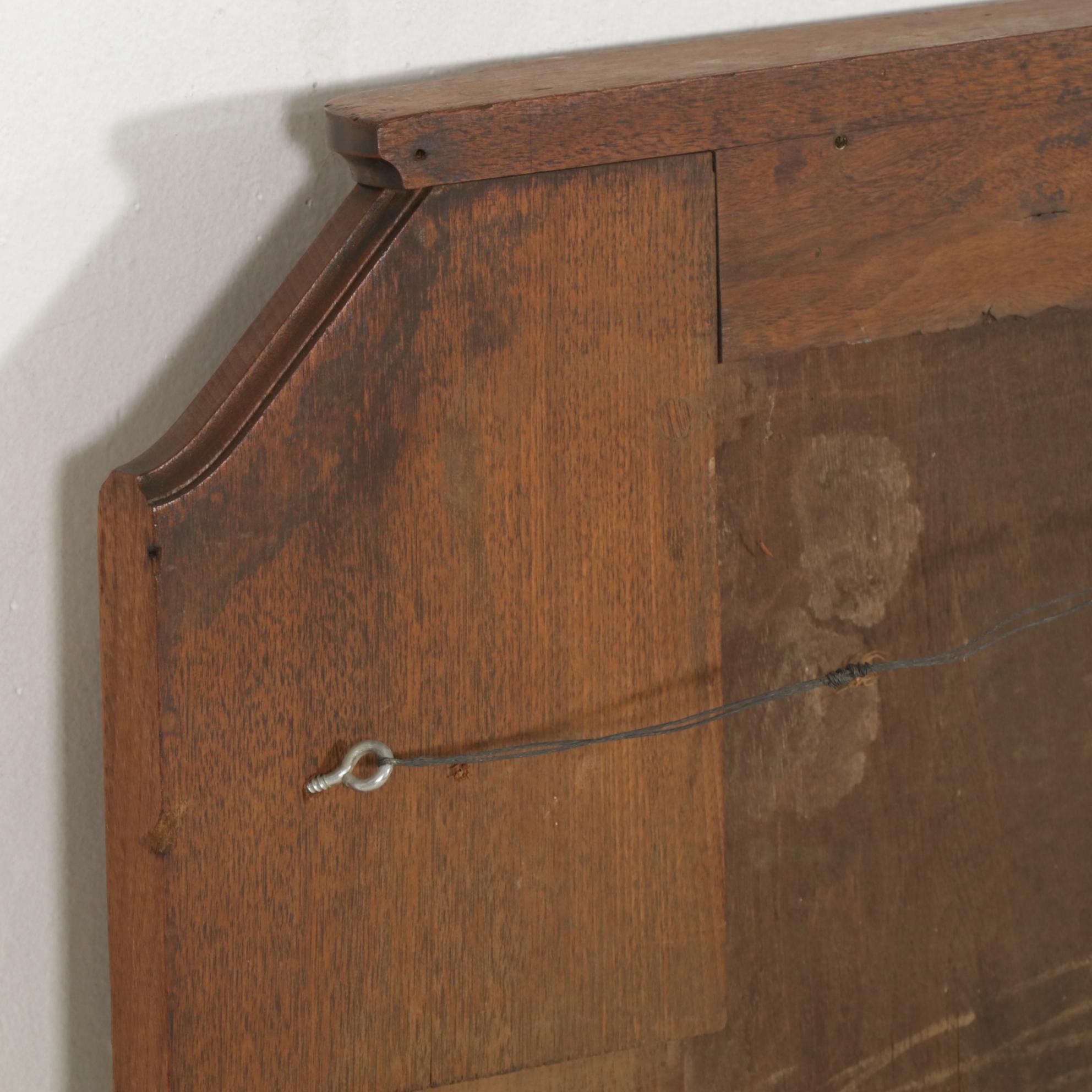 Victorian Mahogany Architectural Salvage Decorative Wall Hanging