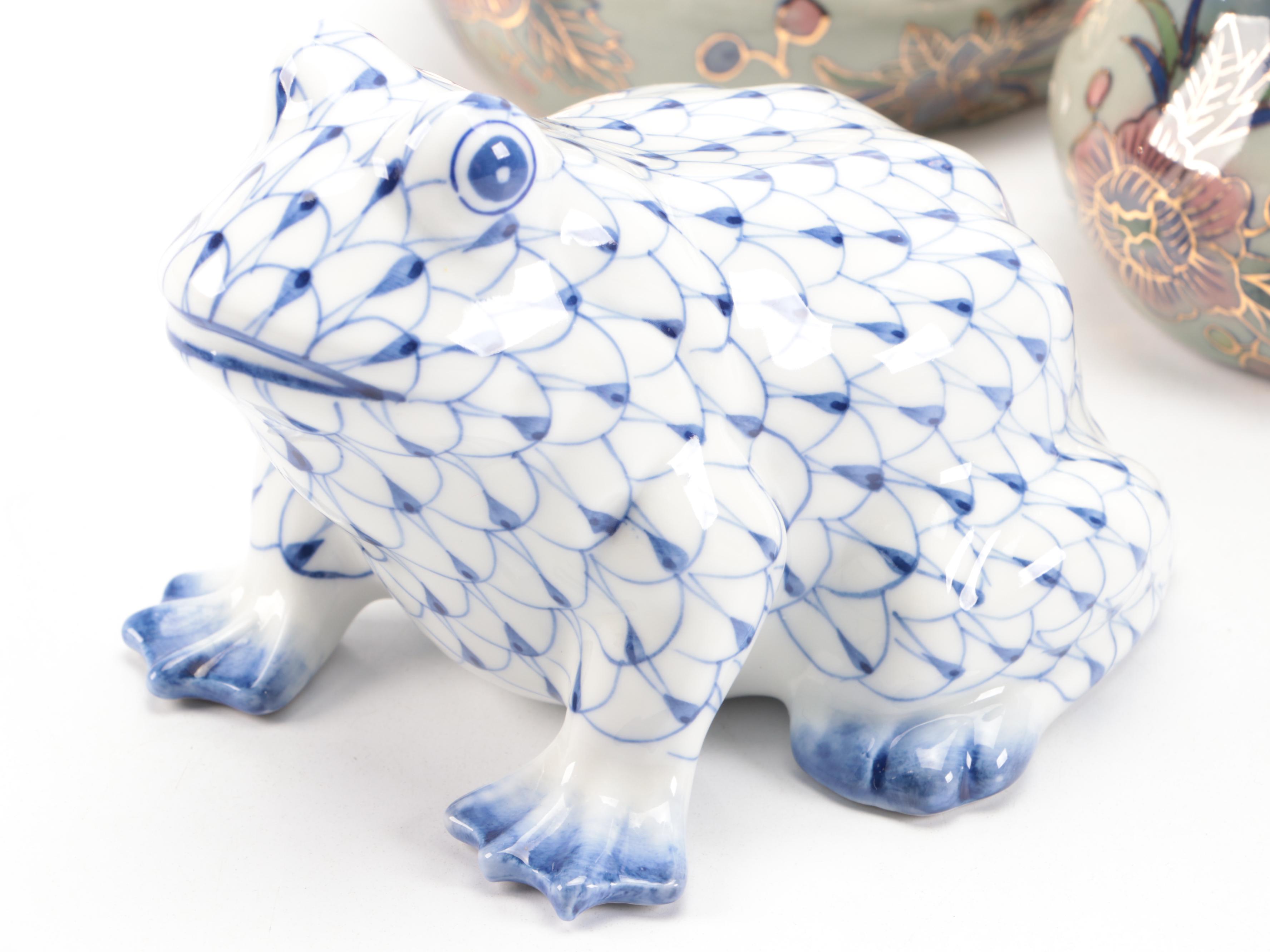 Lenox China Jewels Collection Frog with Other Figurines