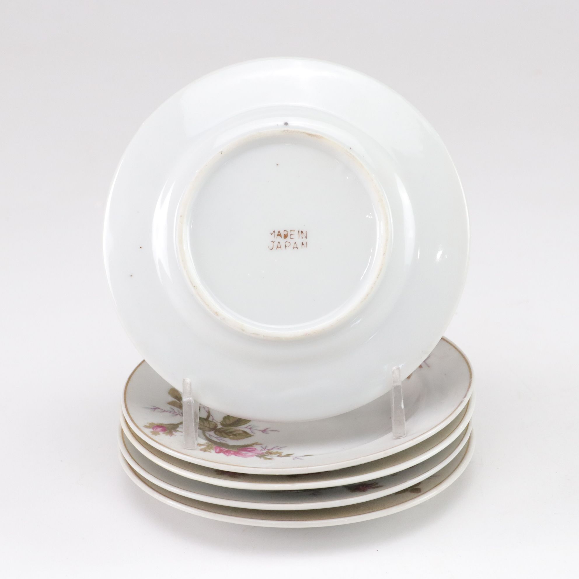 Japanese "Moss Rose" Porcelain Child's Tea Set