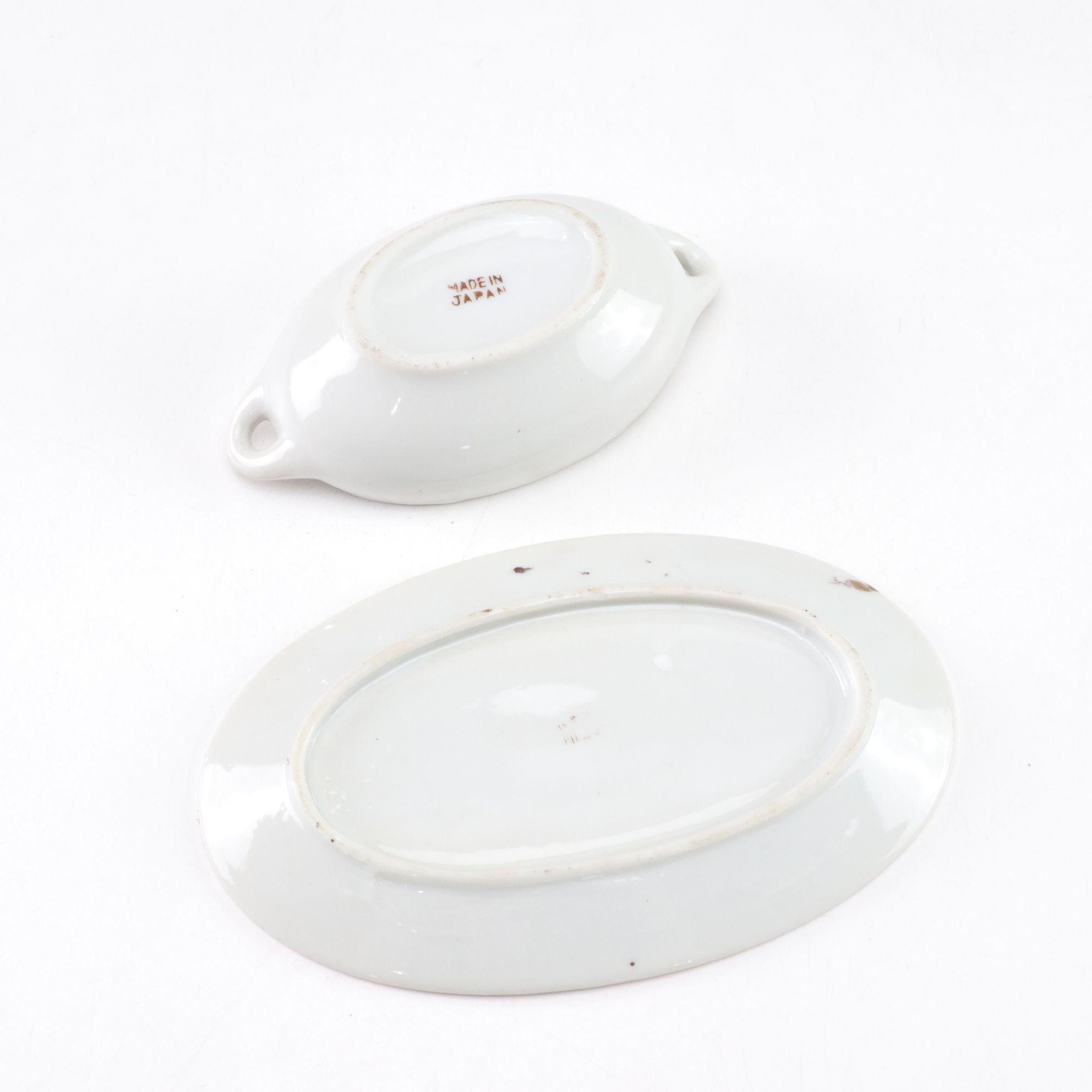 Japanese "Moss Rose" Porcelain Child's Tea Set