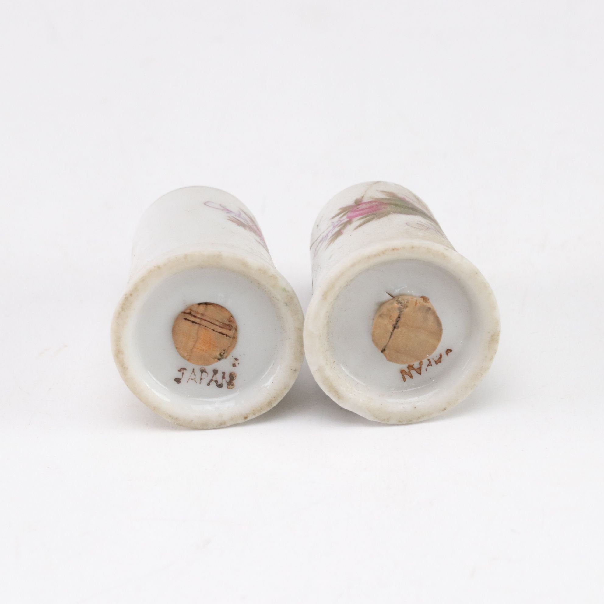 Japanese "Moss Rose" Porcelain Child's Tea Set