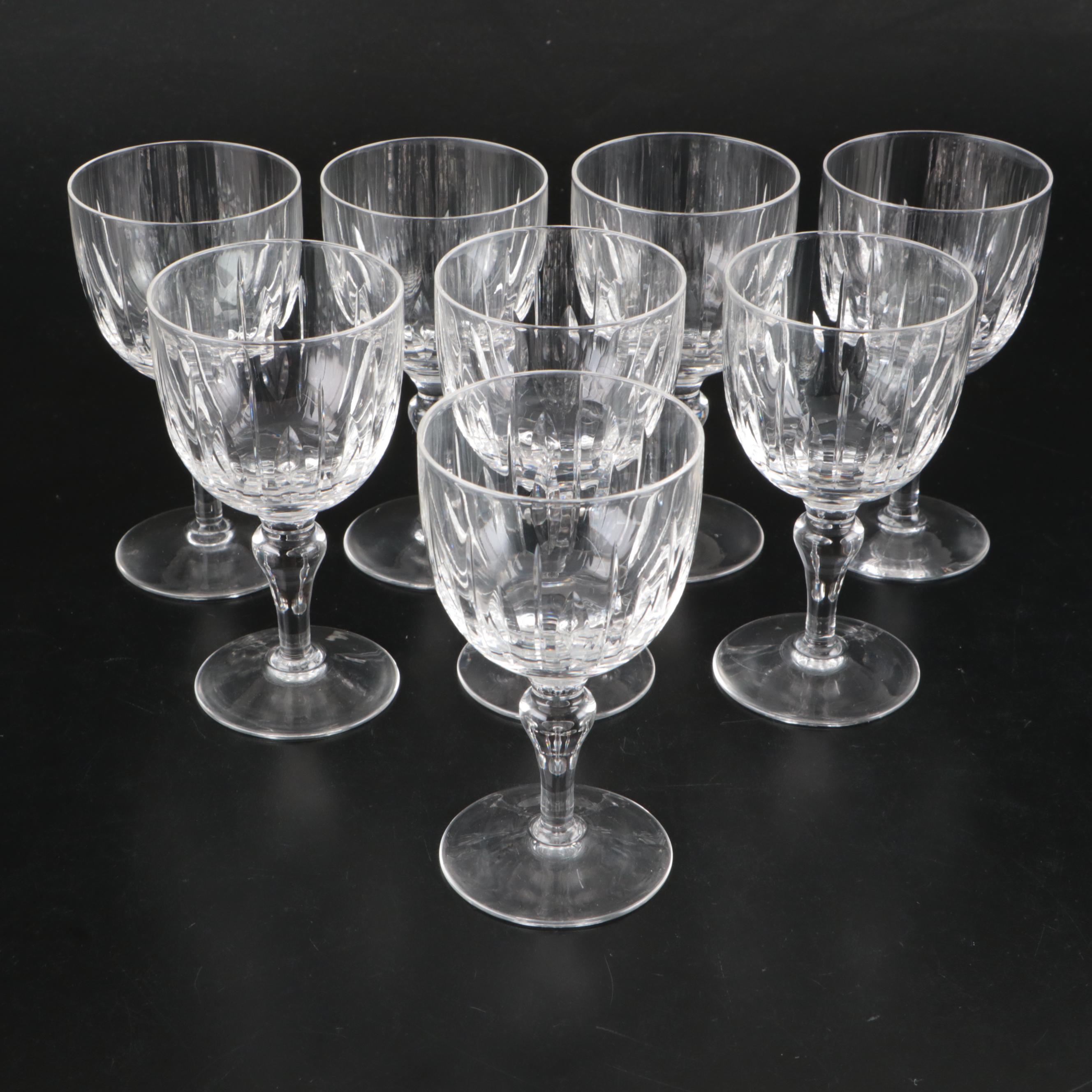 Stuart "Hampshire" Crystal Coupes, Wine Glasses, Cordials, and More Stemware
