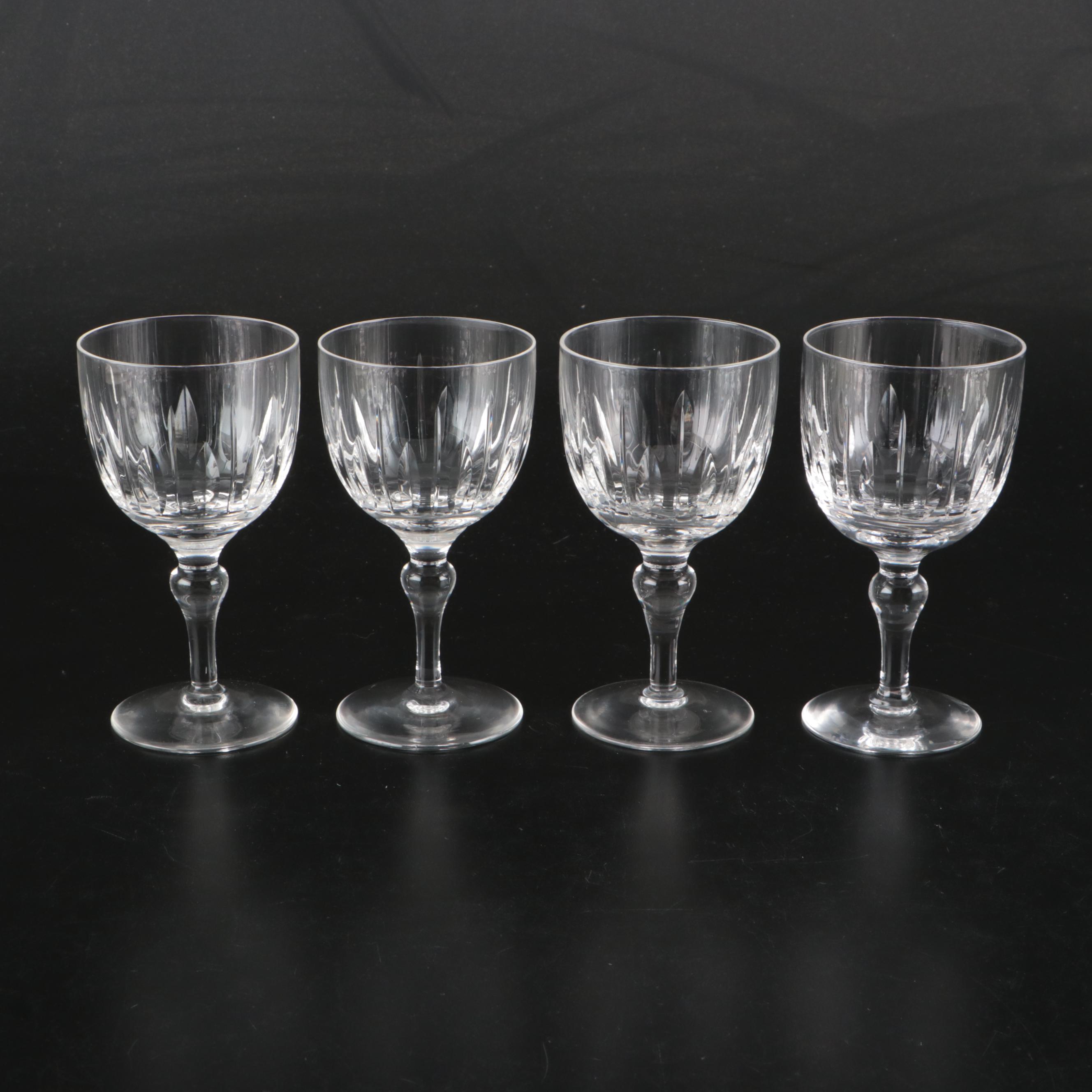 Stuart "Hampshire" Crystal Coupes, Wine Glasses, Cordials, and More Stemware