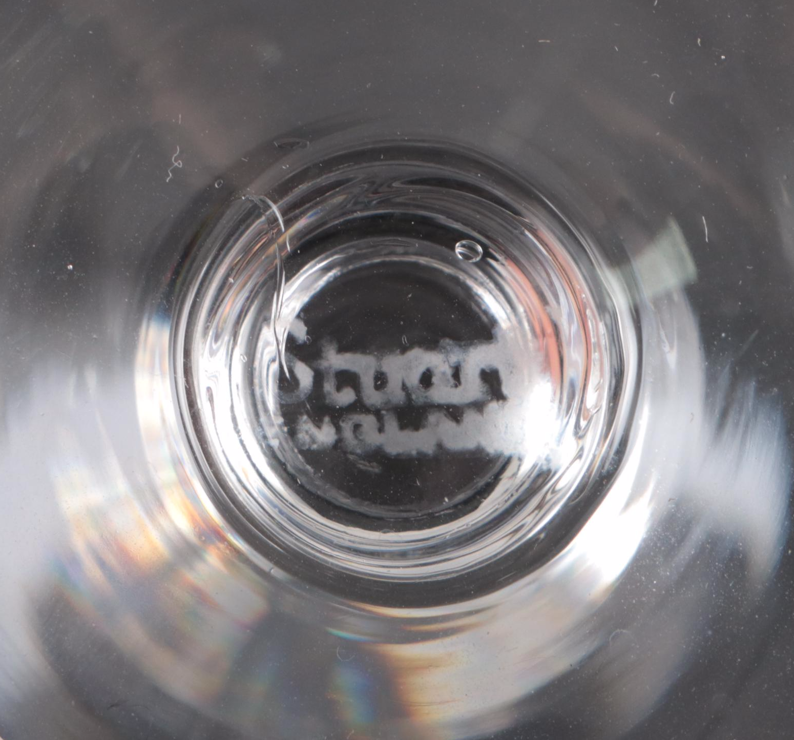 Stuart "Hampshire" Crystal Coupes, Wine Glasses, Cordials, and More Stemware