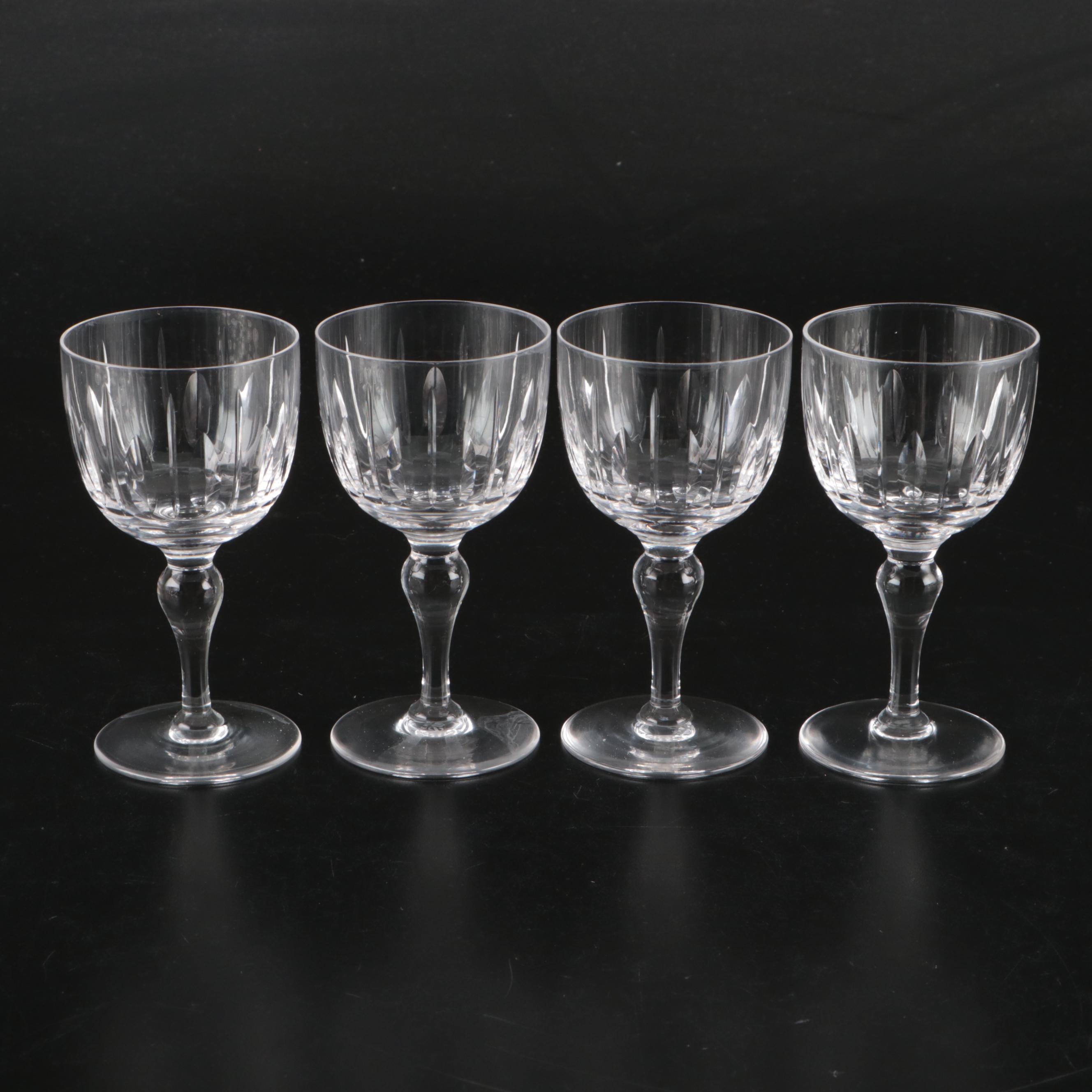 Stuart "Hampshire" Crystal Coupes, Wine Glasses, Cordials, and More Stemware