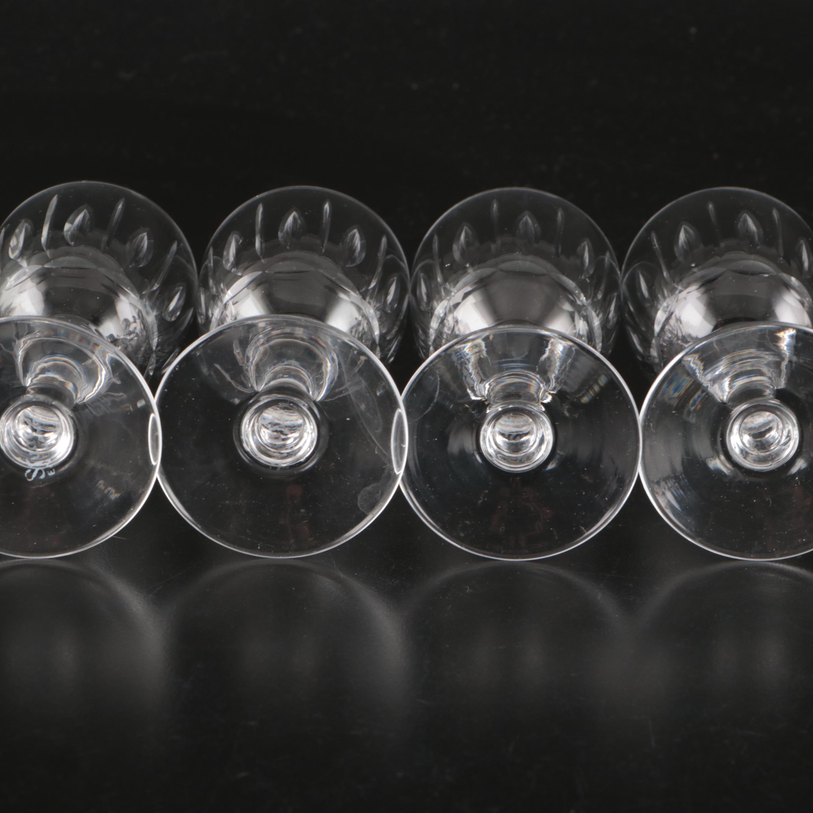 Stuart "Hampshire" Crystal Coupes, Wine Glasses, Cordials, and More Stemware