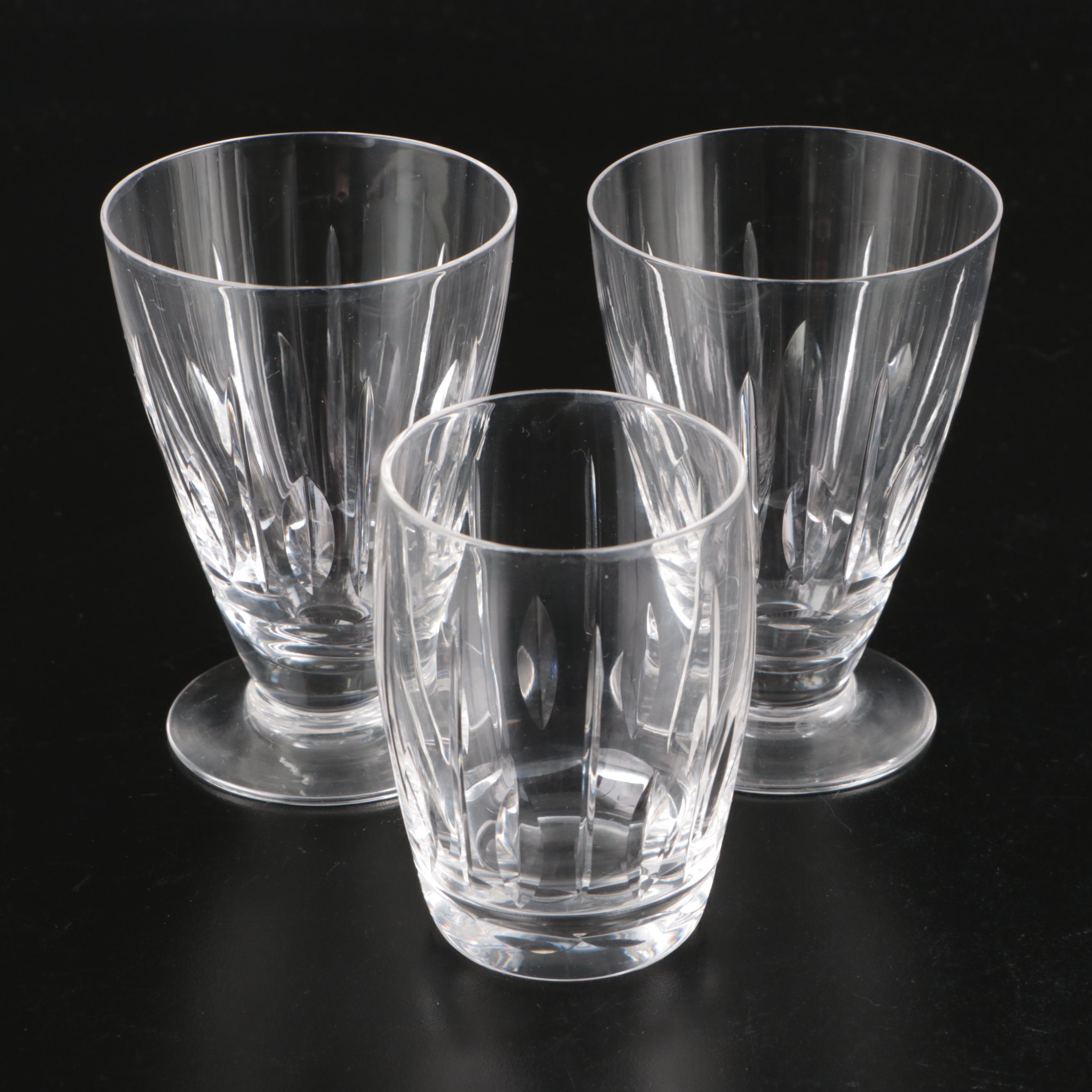 Stuart "Hampshire" Crystal Coupes, Wine Glasses, Cordials, and More Stemware