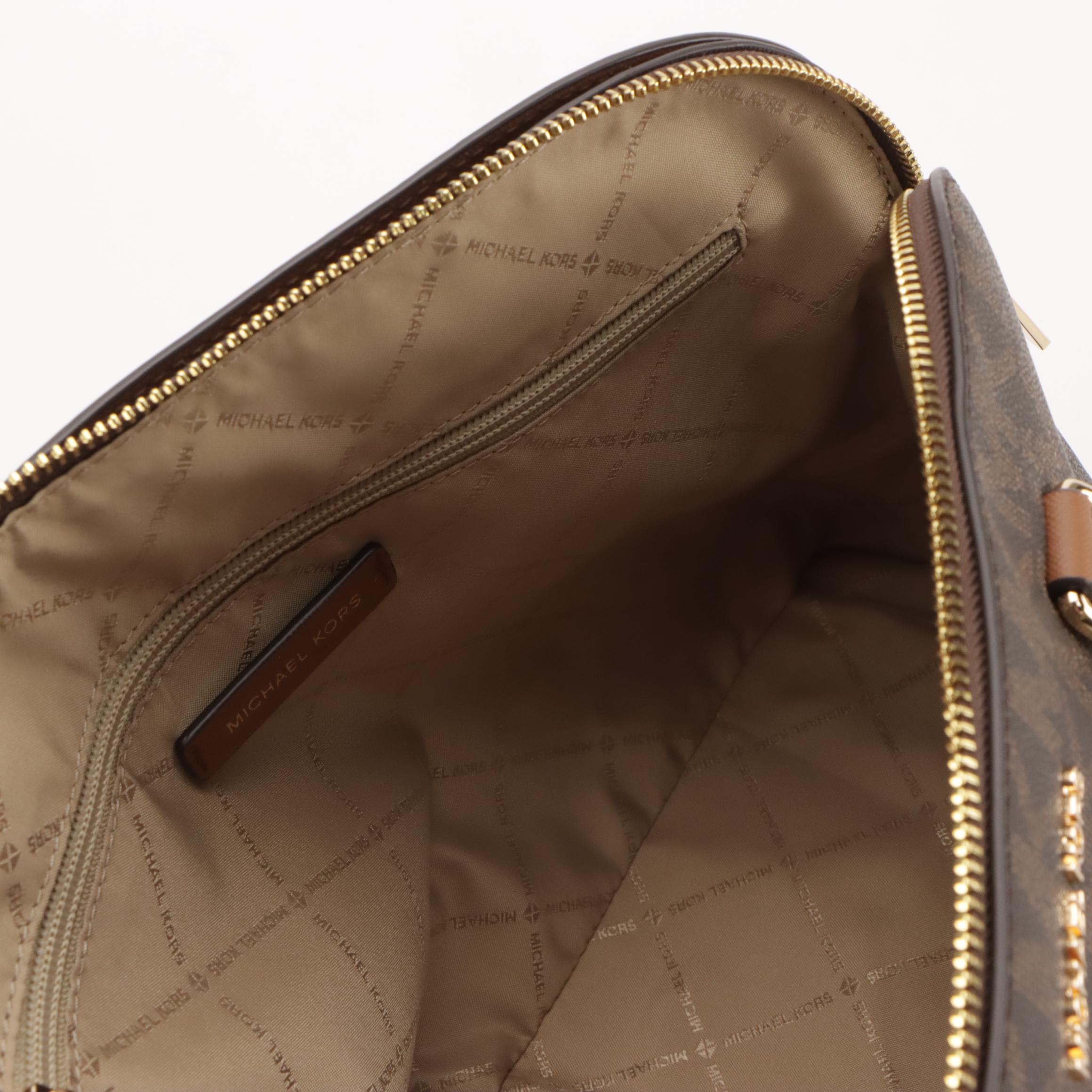 Michael Kors Cindy Dome Two-Way Bag with Miche Croc Embossed Handbag & Clutch