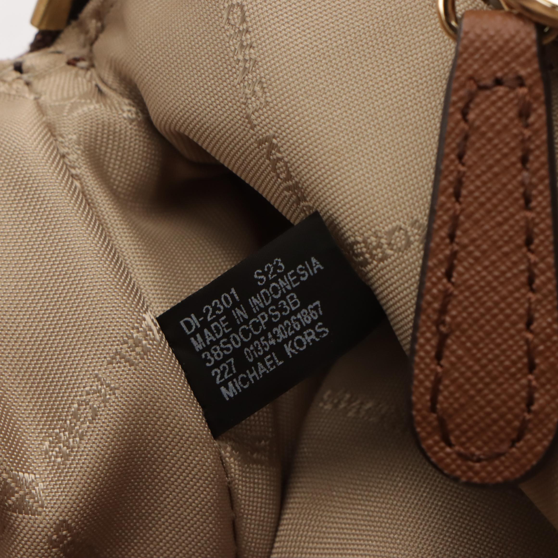 Michael Kors Cindy Dome Two-Way Bag with Miche Croc Embossed Handbag & Clutch