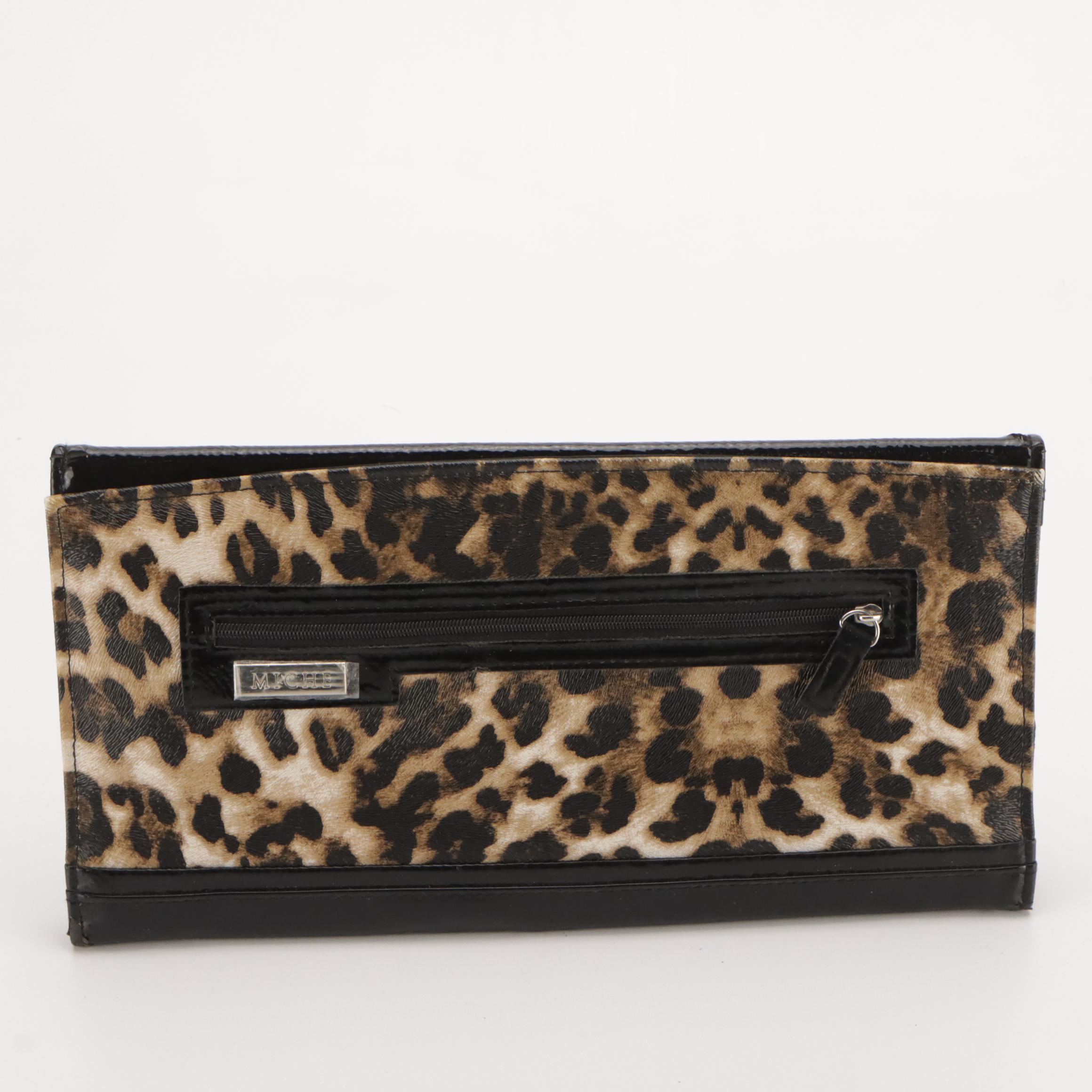 Michael Kors Cindy Dome Two-Way Bag with Miche Croc Embossed Handbag & Clutch