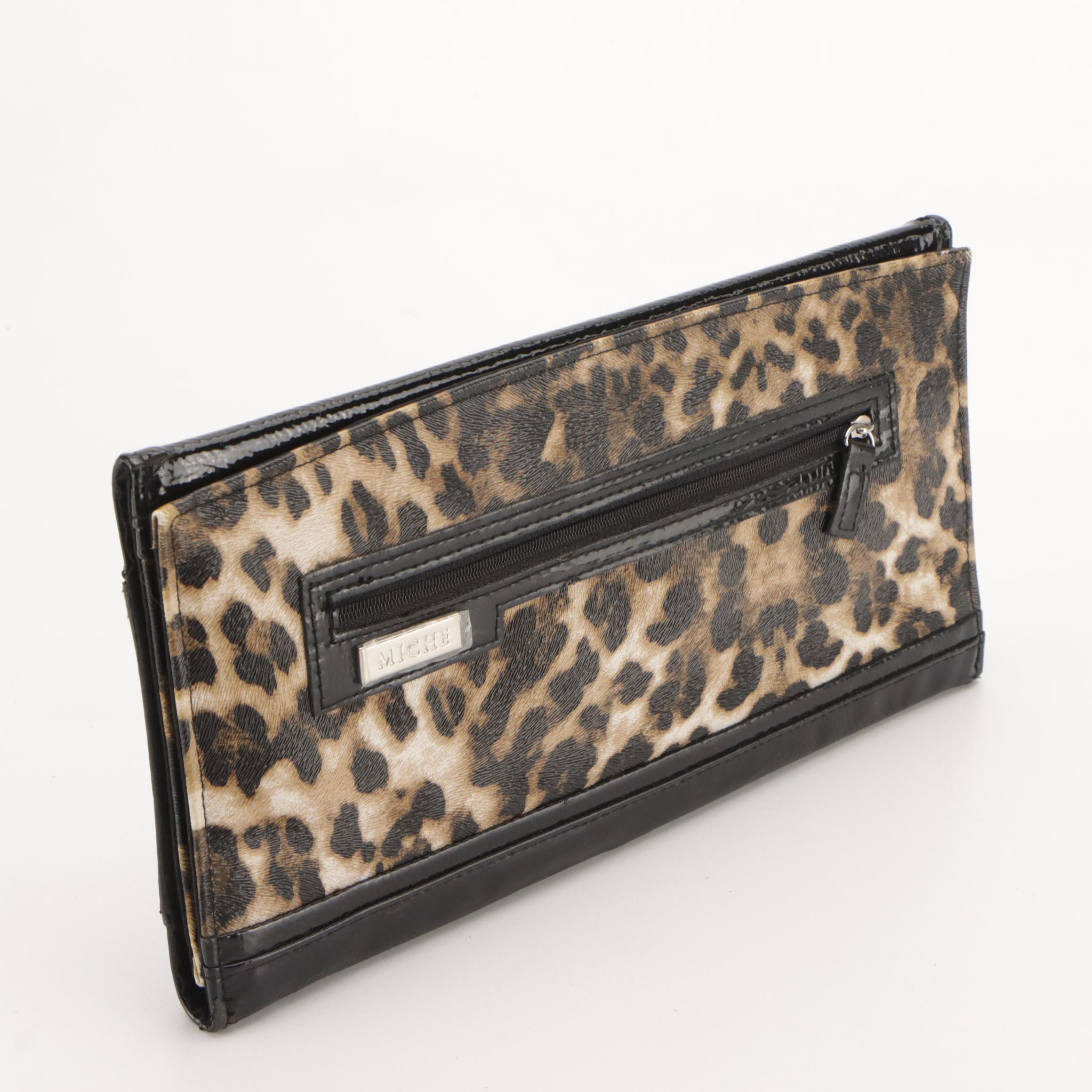 Michael Kors Cindy Dome Two-Way Bag with Miche Croc Embossed Handbag & Clutch