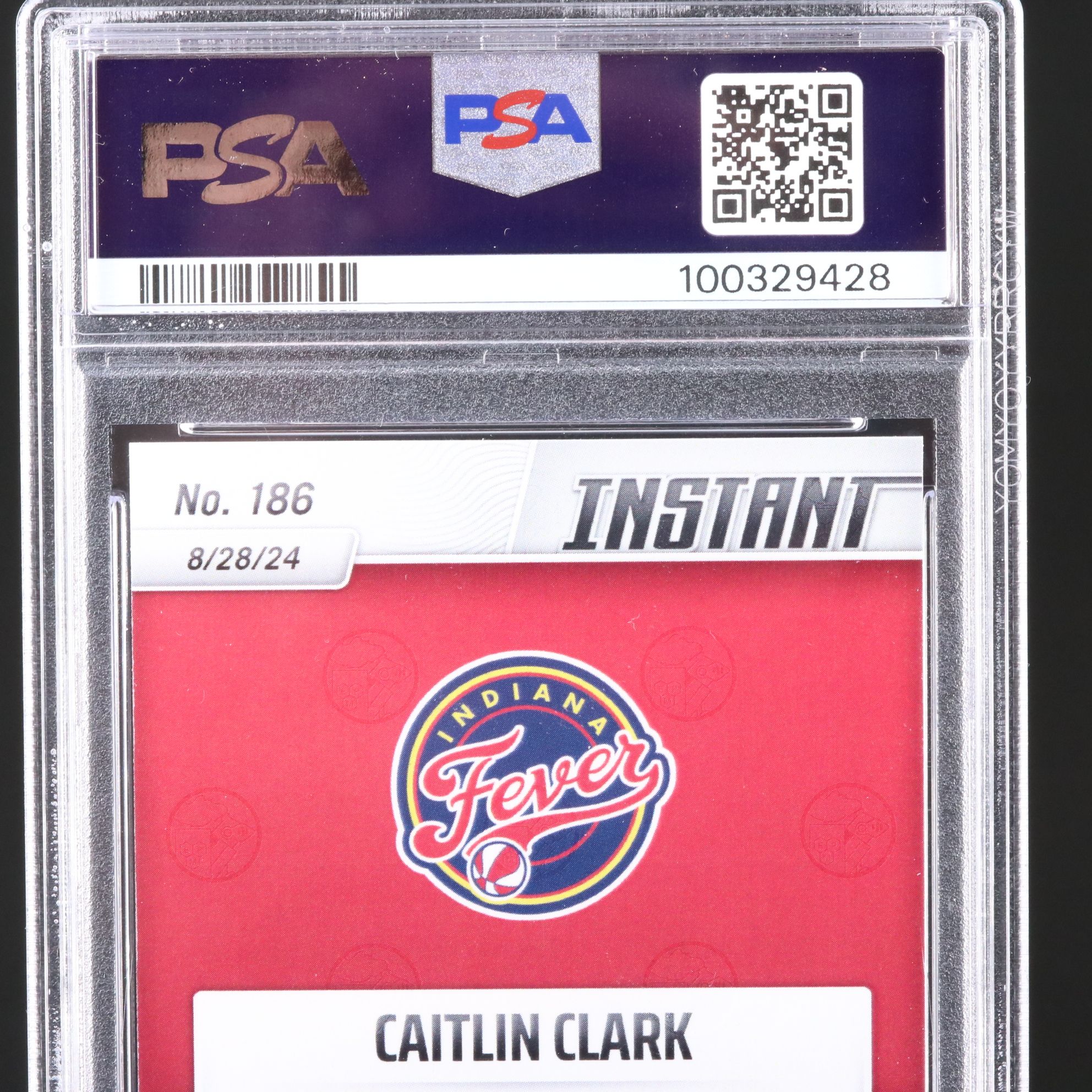 2024 Panini Instant Caitlin Clark Rookie Basketball Card Graded PSA 10