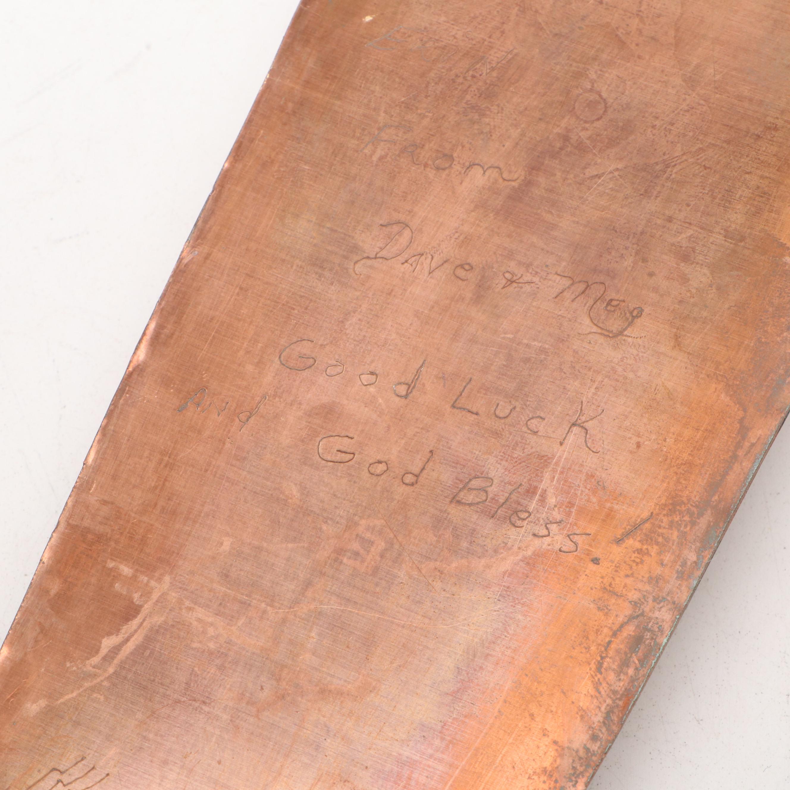 Arts and Crafts Copper Vases and Candlesticks with Other Home Décor