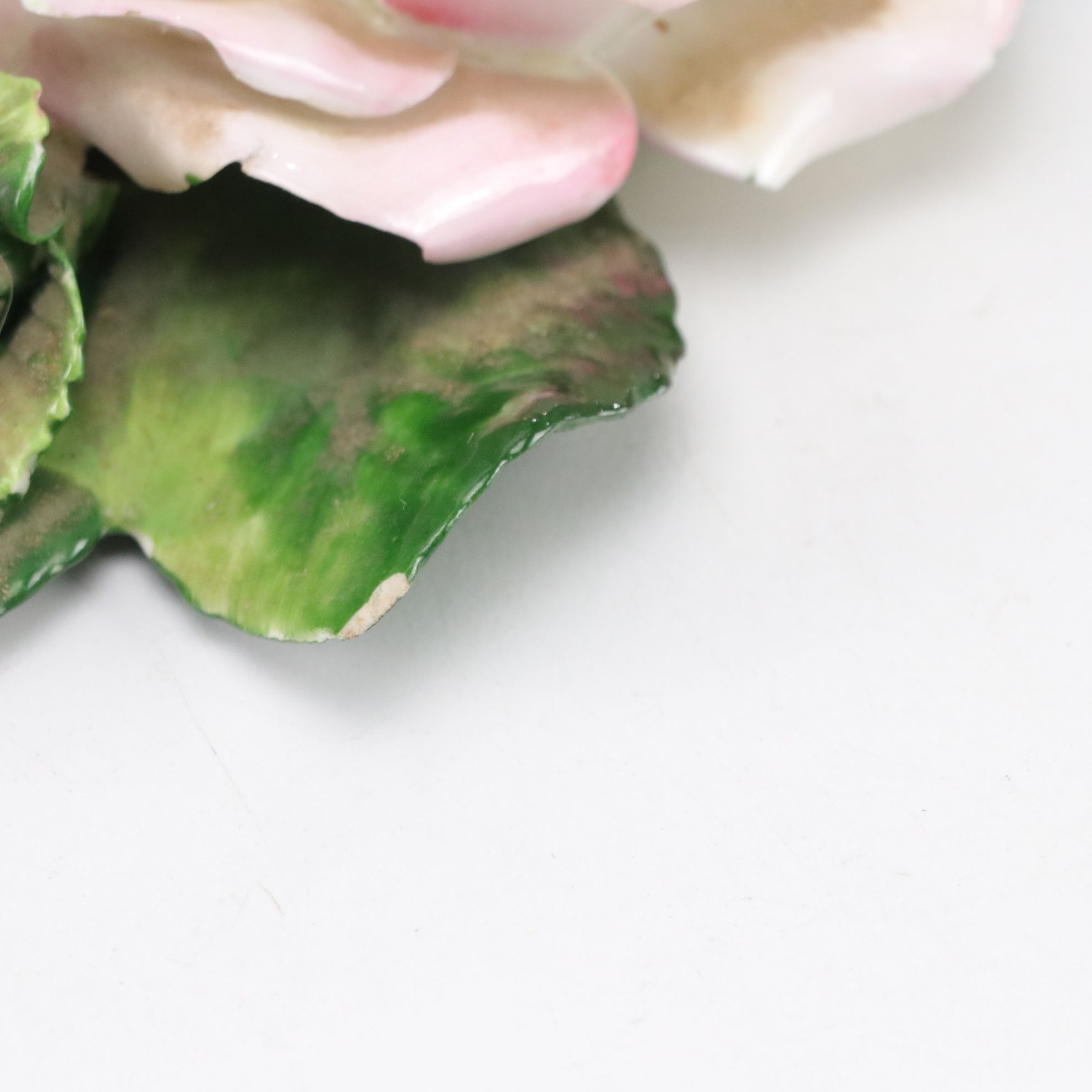 English Staffordshire in Collection of Bone China Rose and Swan Figurines