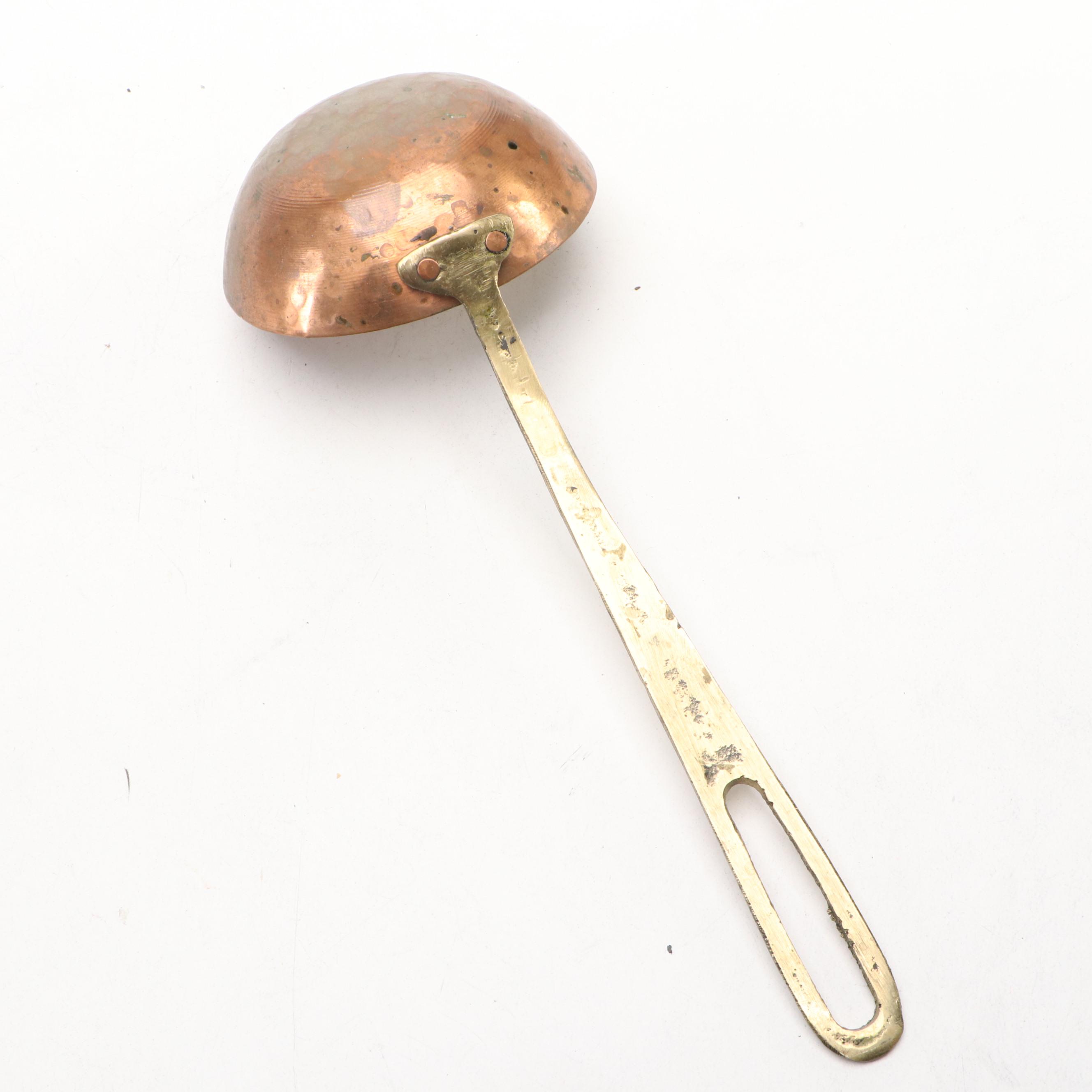 Hammered and Forged Copper and Brass Utensils and Pan