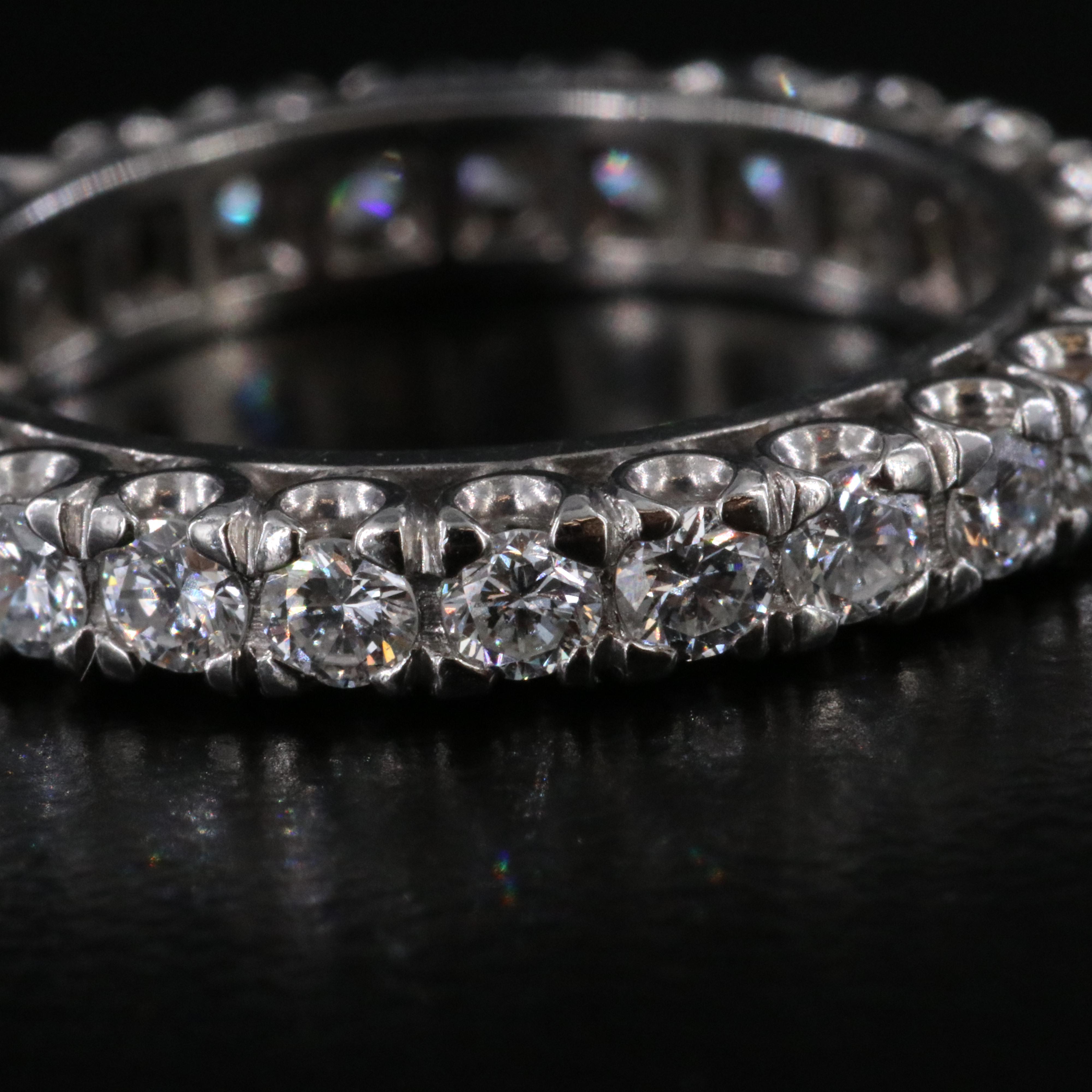 Platinum 1.45 CTW Diamond Eternity Band