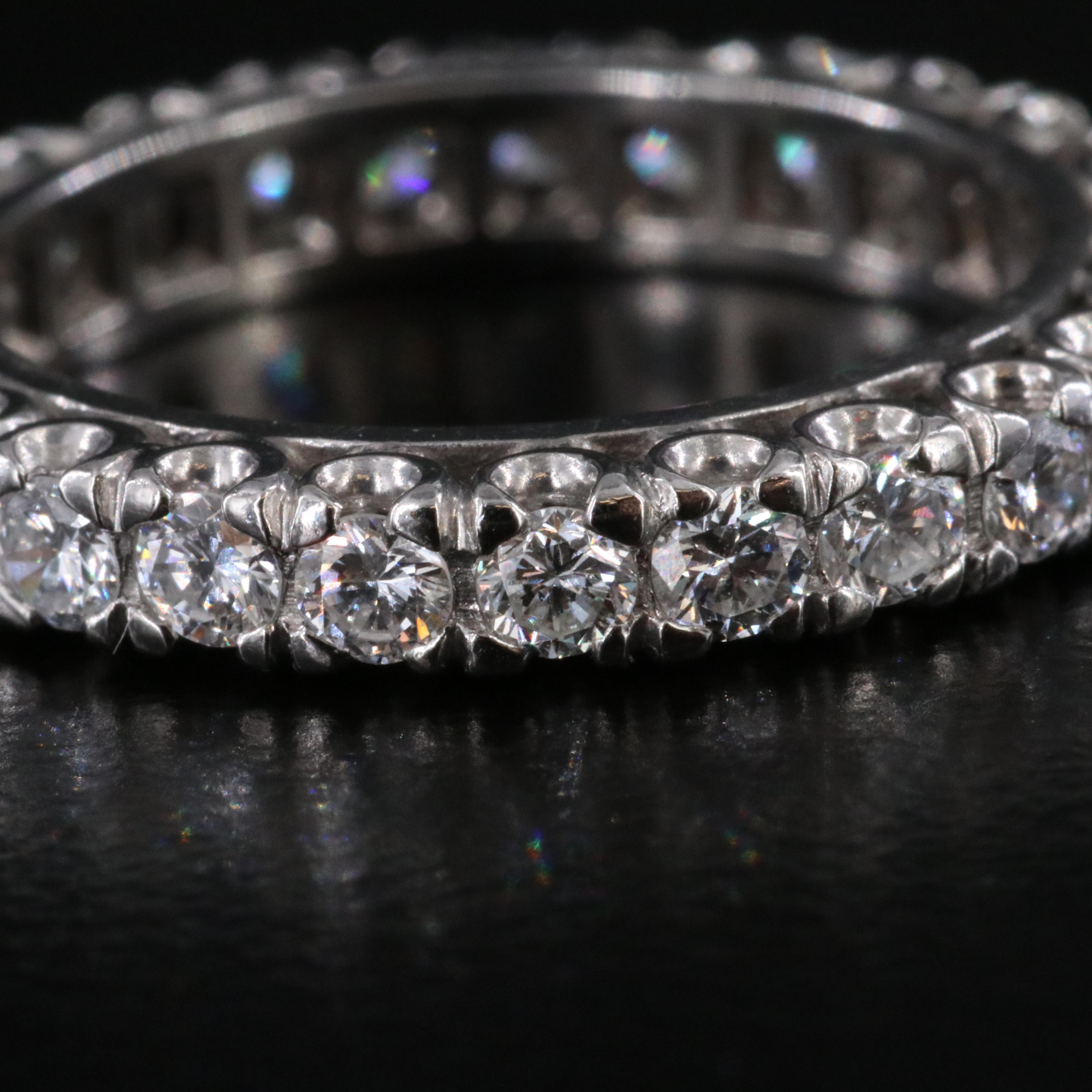 Platinum 1.45 CTW Diamond Eternity Band