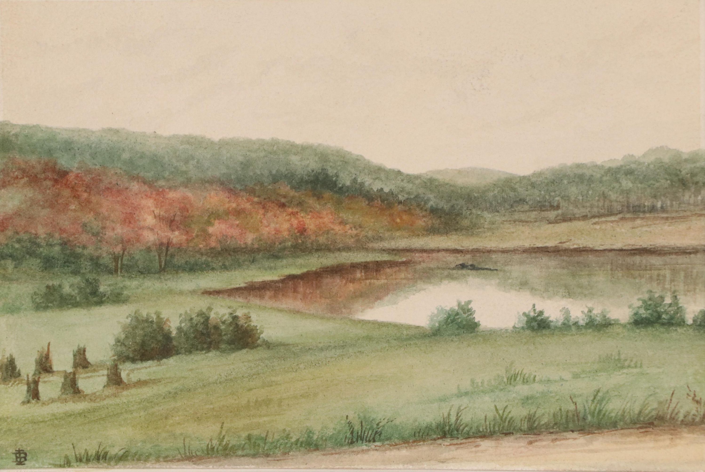 Landscape Watercolor Painting