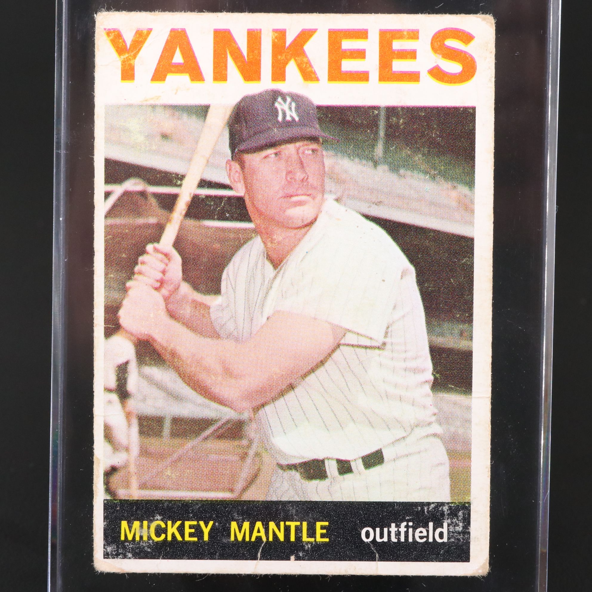 1964 Topps Mickey Mantle New York Yankees Baseball Card