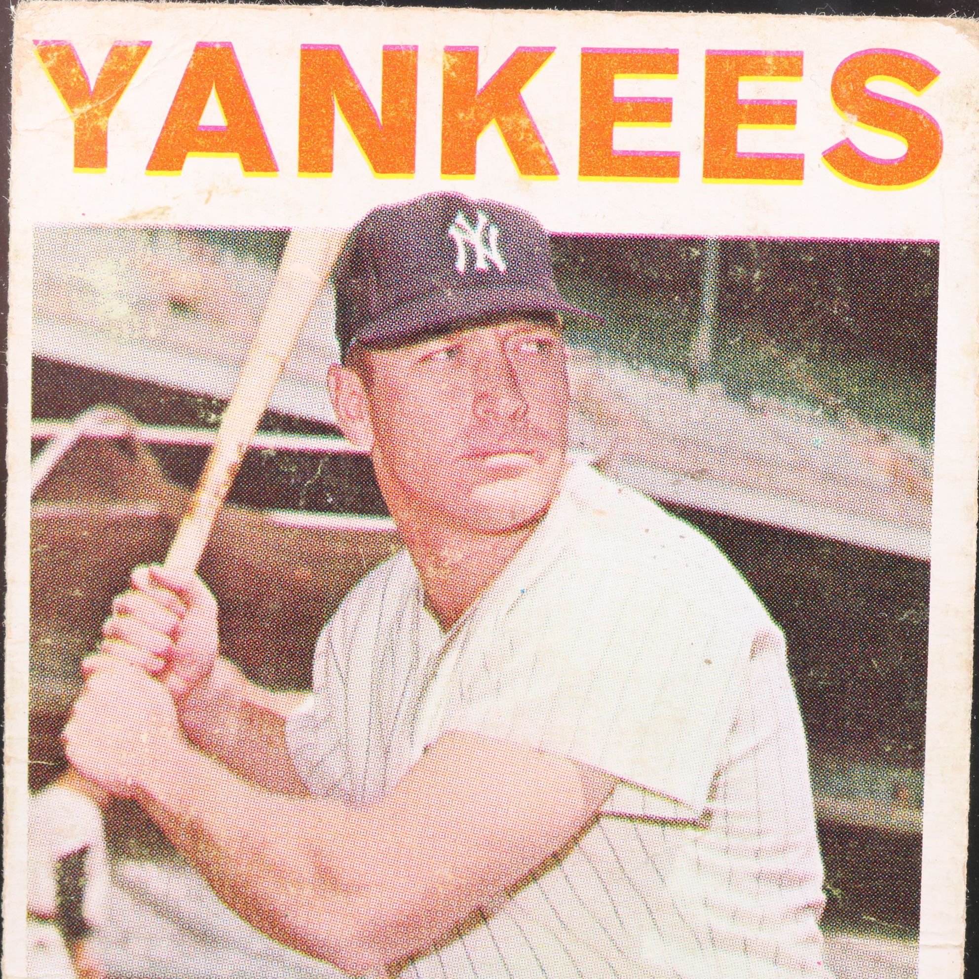 1964 Topps Mickey Mantle New York Yankees Baseball Card