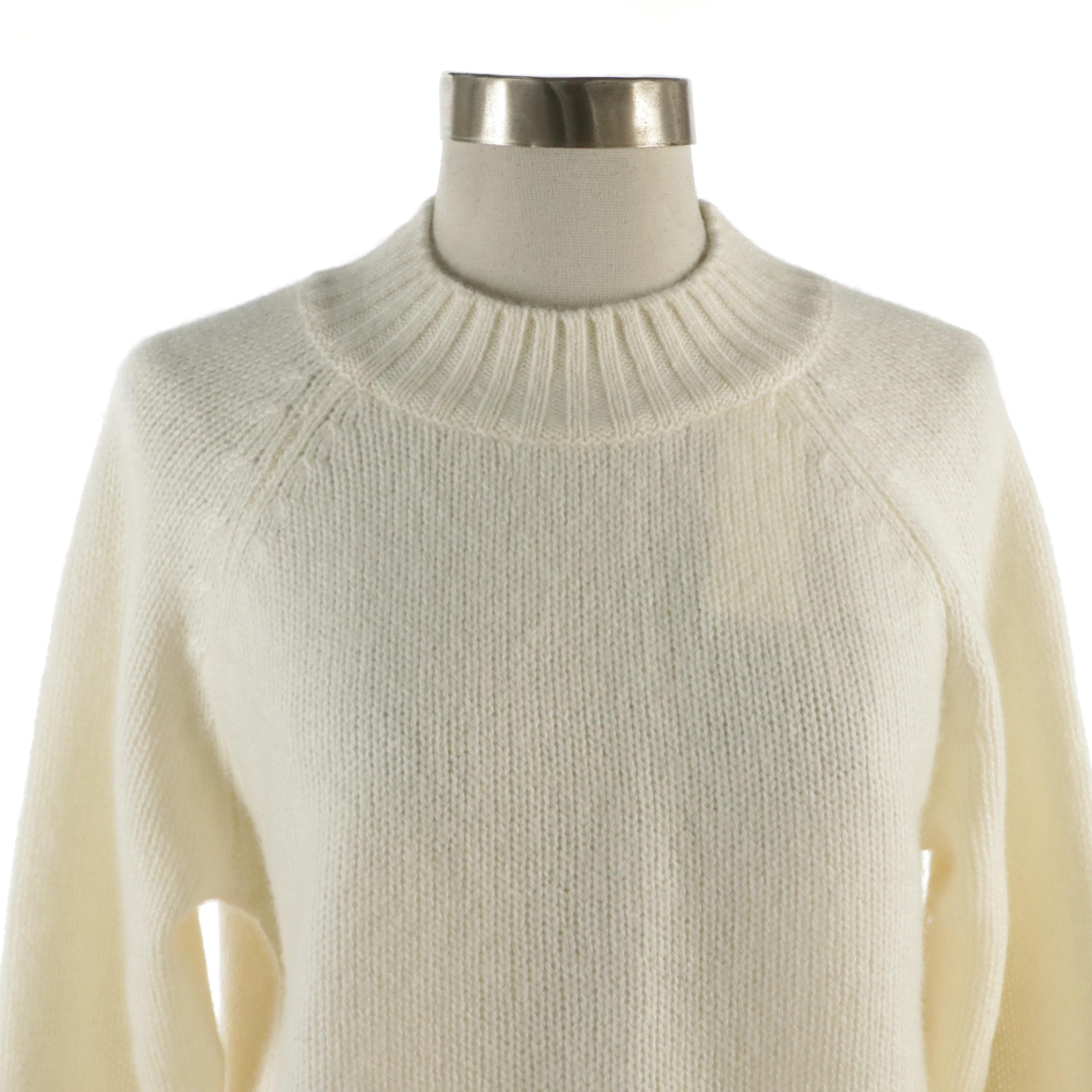 Vince. Cropped Cashmere Sweater and Joseph Cashmere Sweater Dress