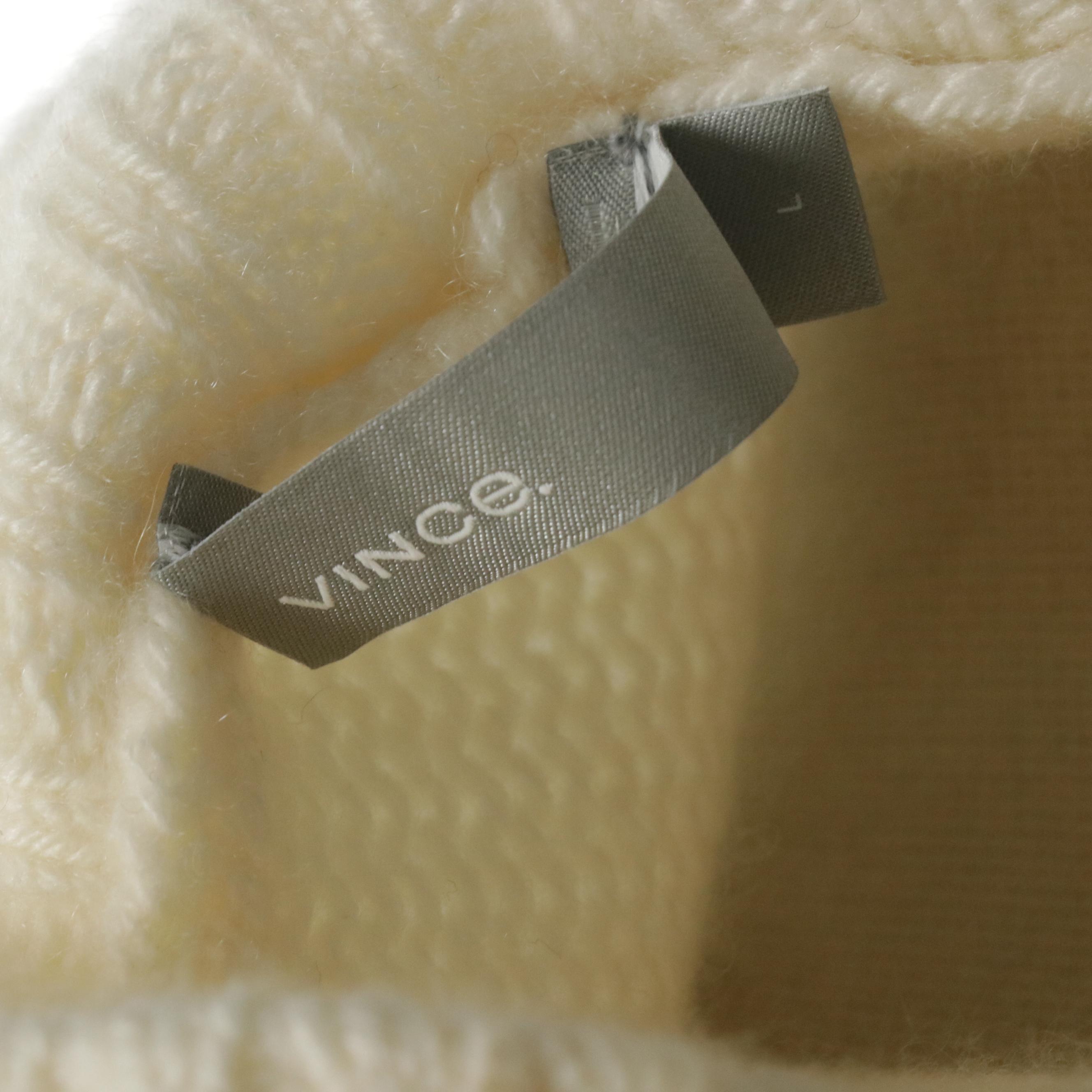 Vince. Cropped Cashmere Sweater and Joseph Cashmere Sweater Dress