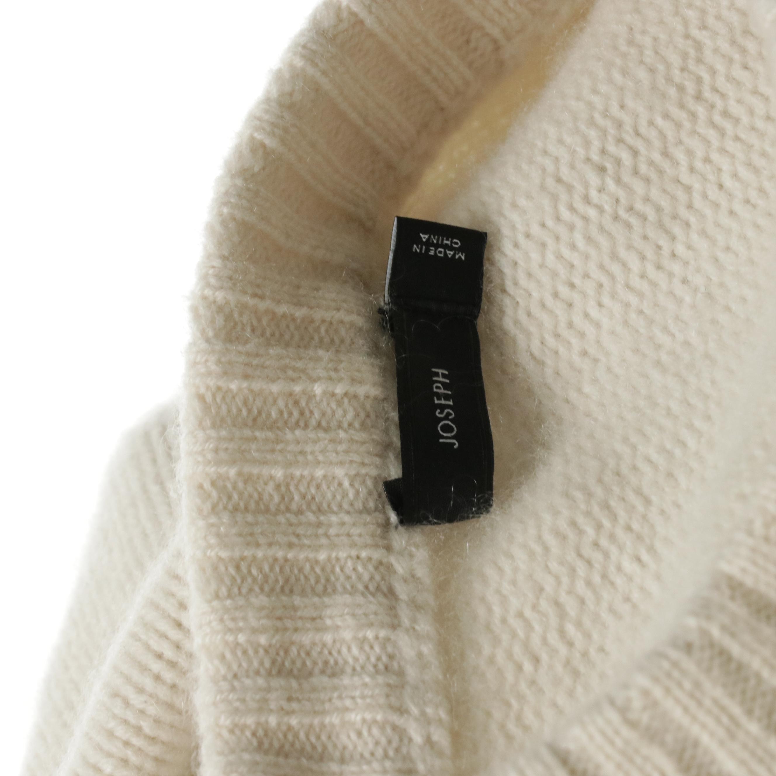 Vince. Cropped Cashmere Sweater and Joseph Cashmere Sweater Dress