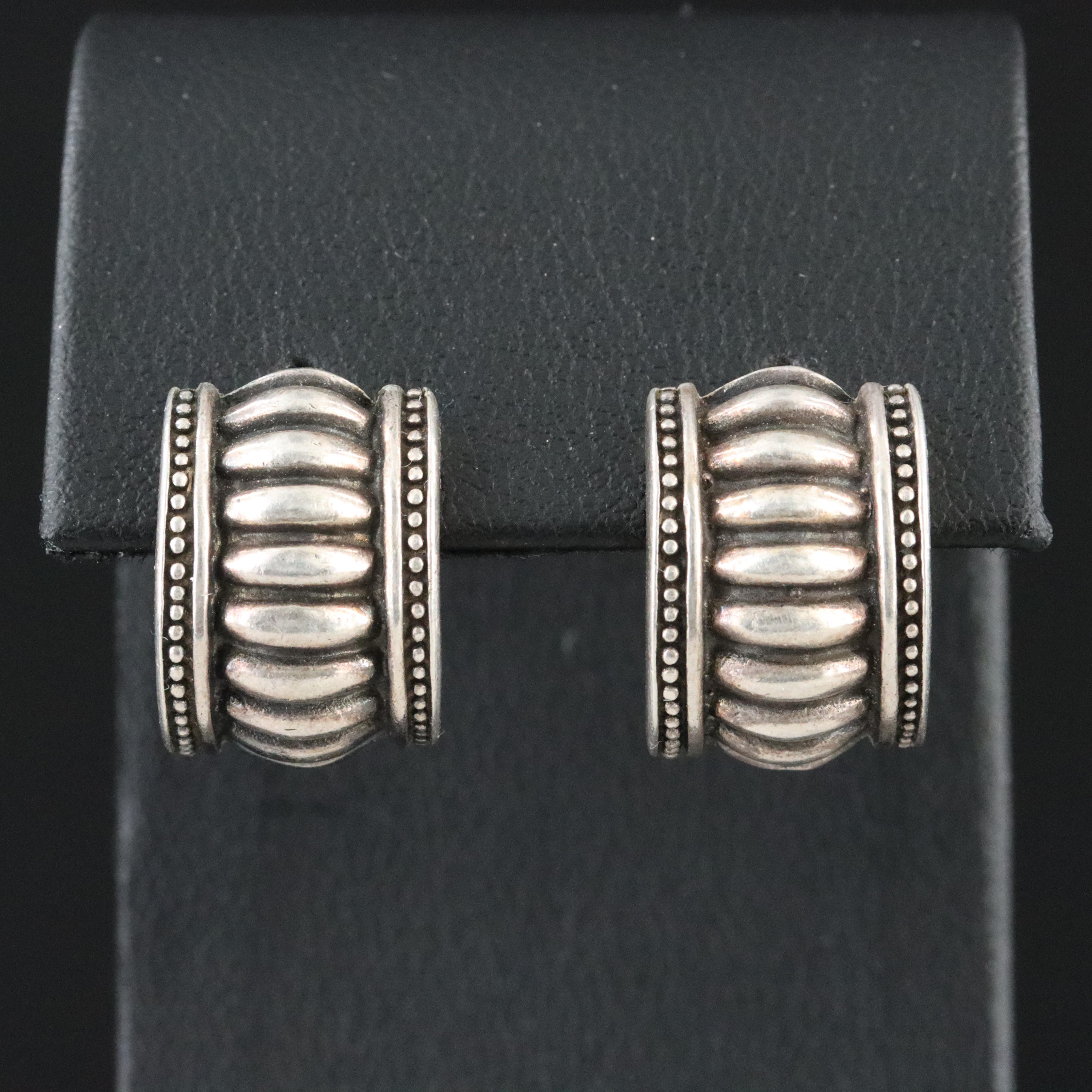 Sterling Drop Earrings