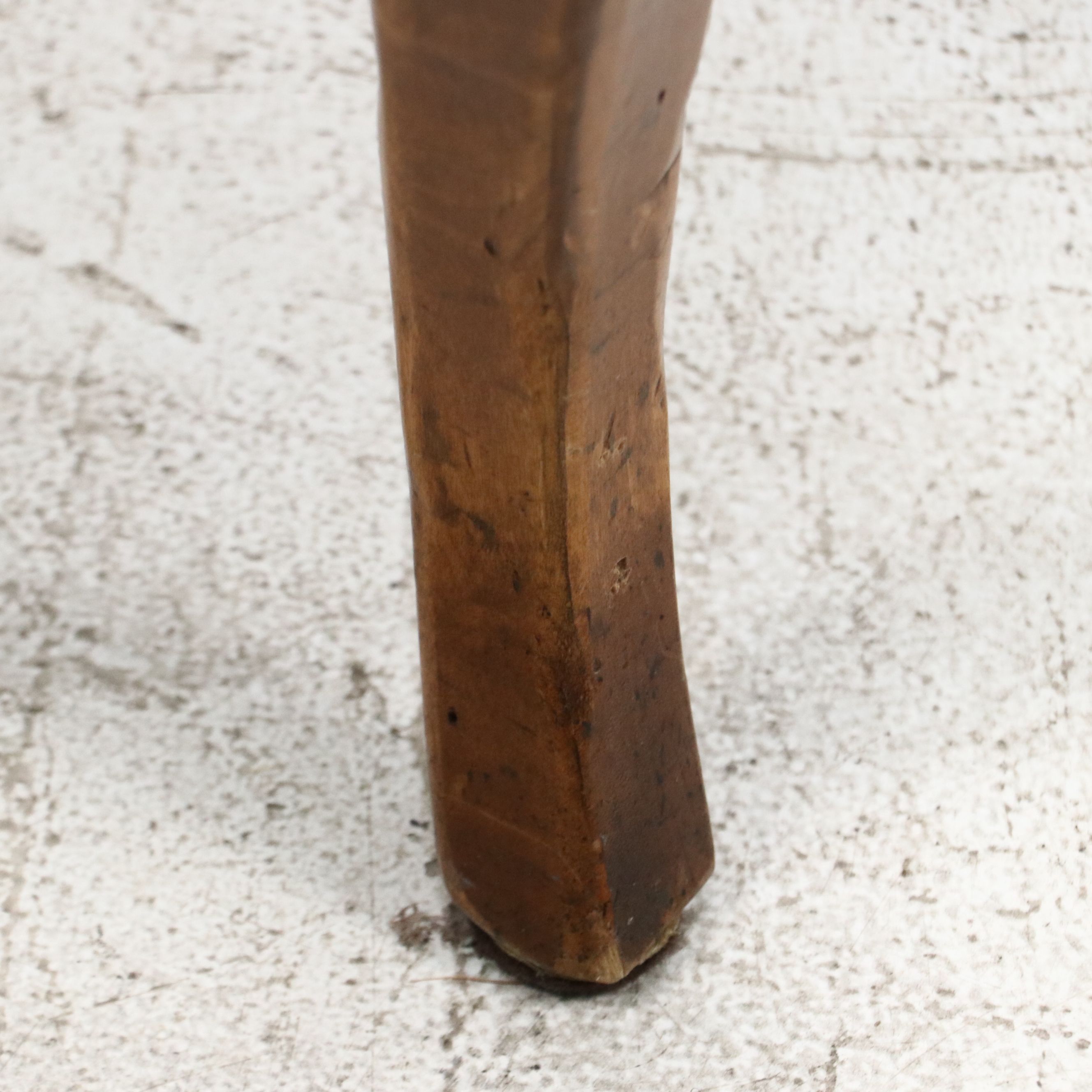 French Provincial Style Settee with Woven Rush Seat