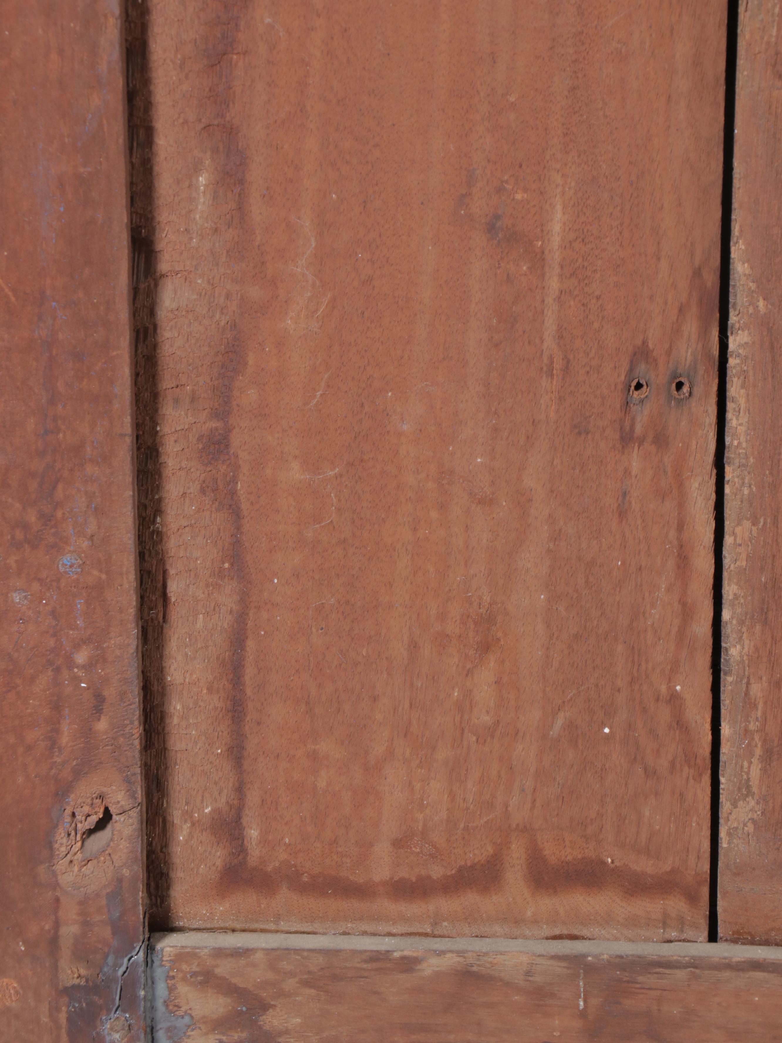 Cherry Three-Drawer Secretary Desk