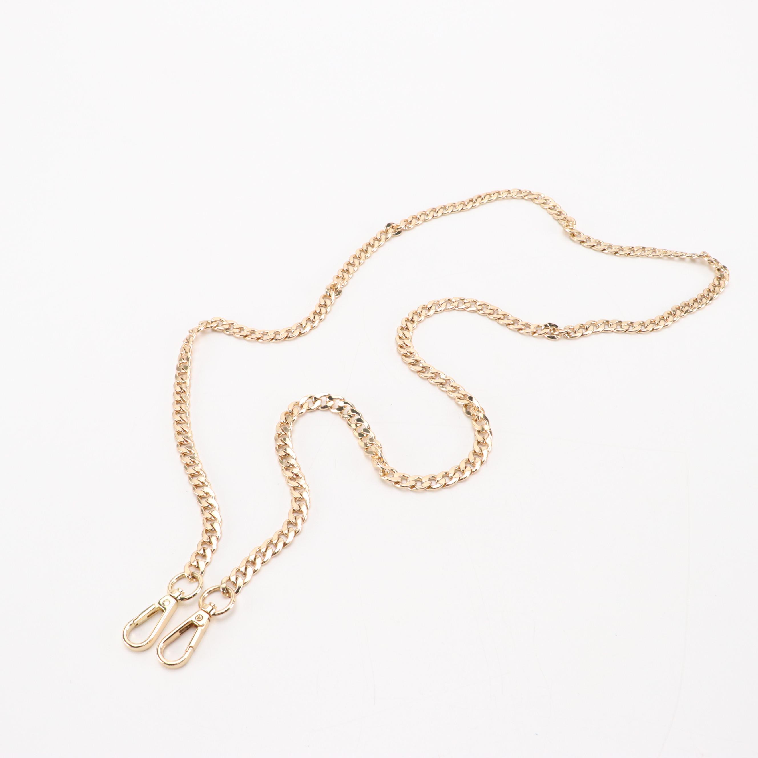 Prada Saffiano Patent Leather Wallet with Chain