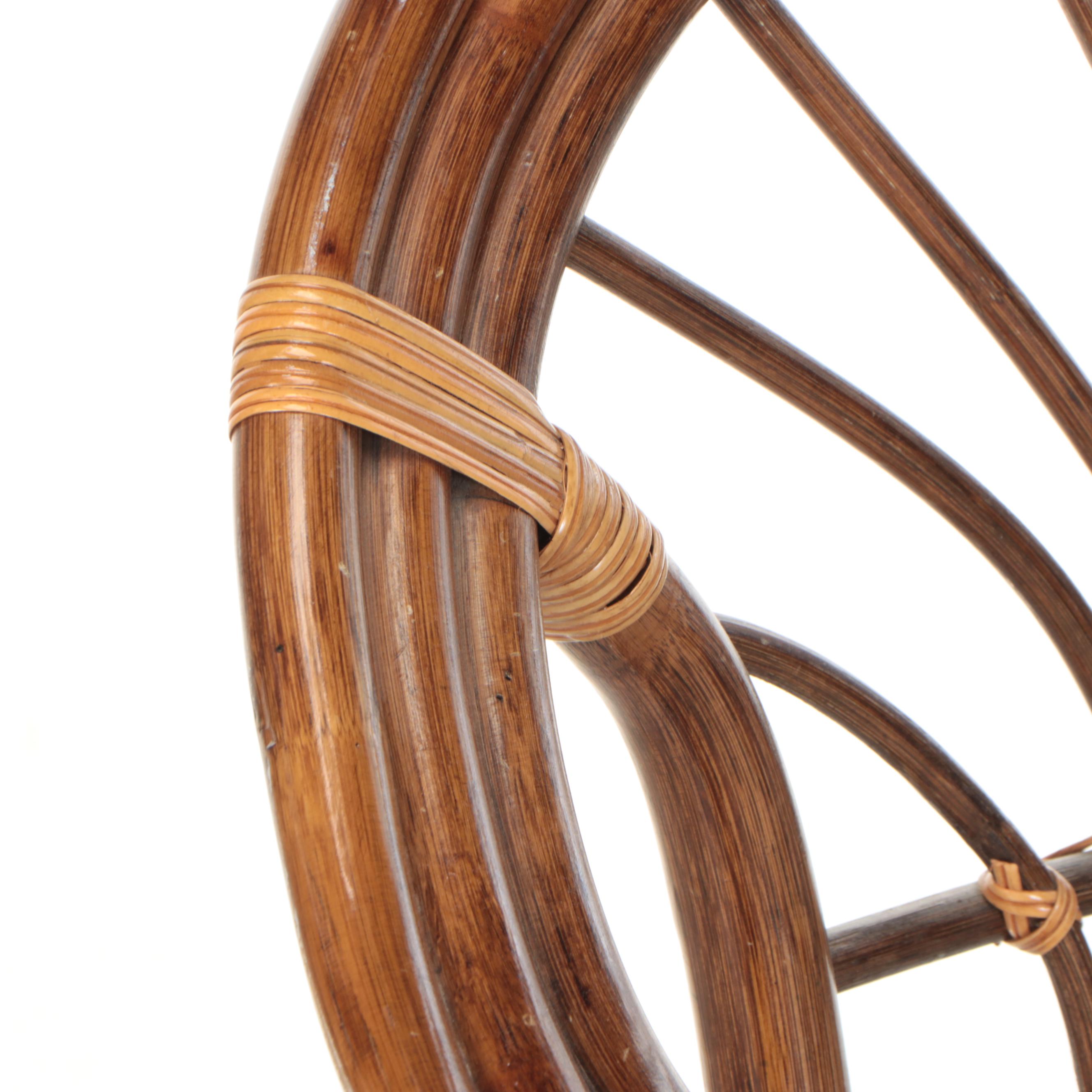 Rattan Cushioned Armchair Chair