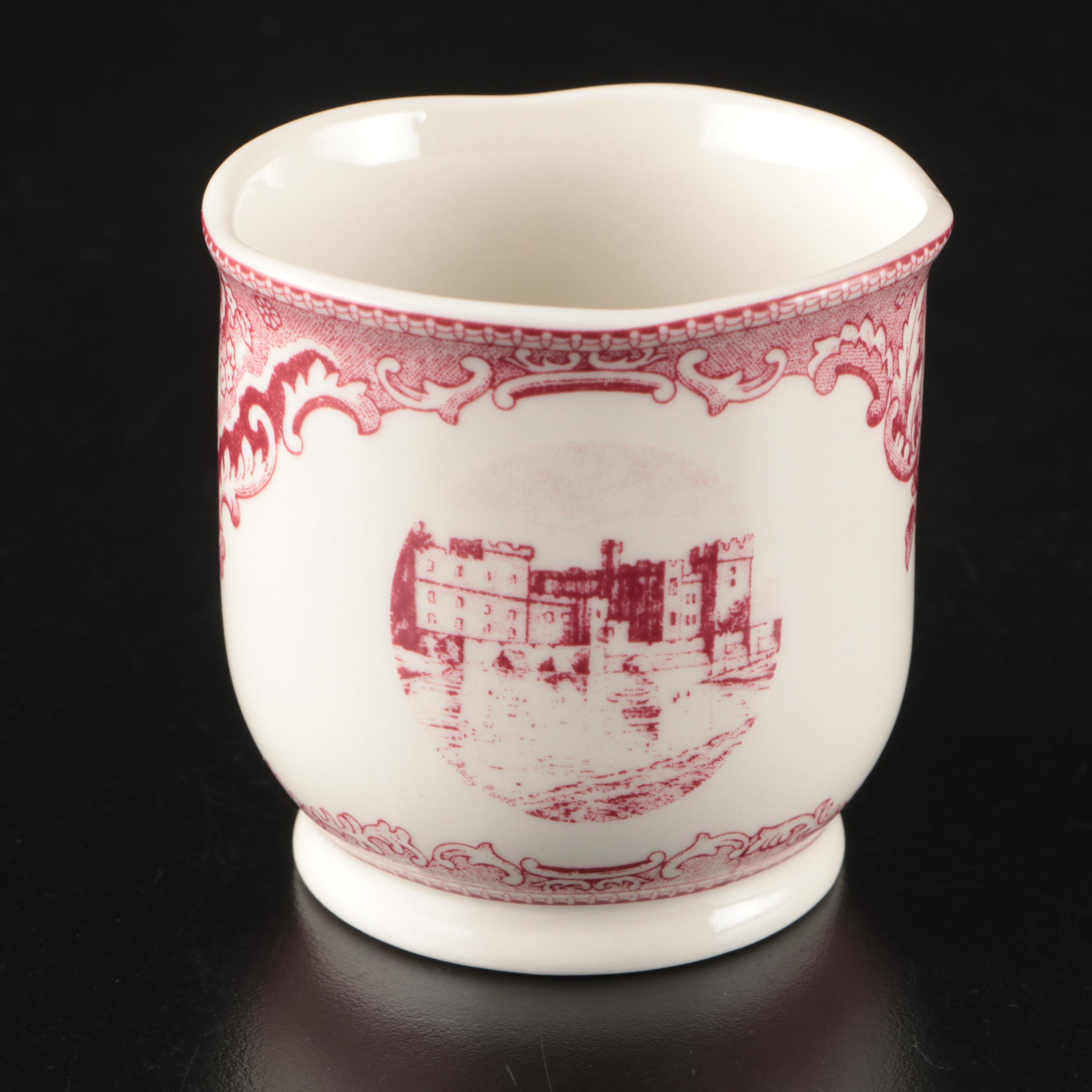 Wedgwood "Romantic England" Pink Ceramic Queens Ware and Japanese Pink Willow