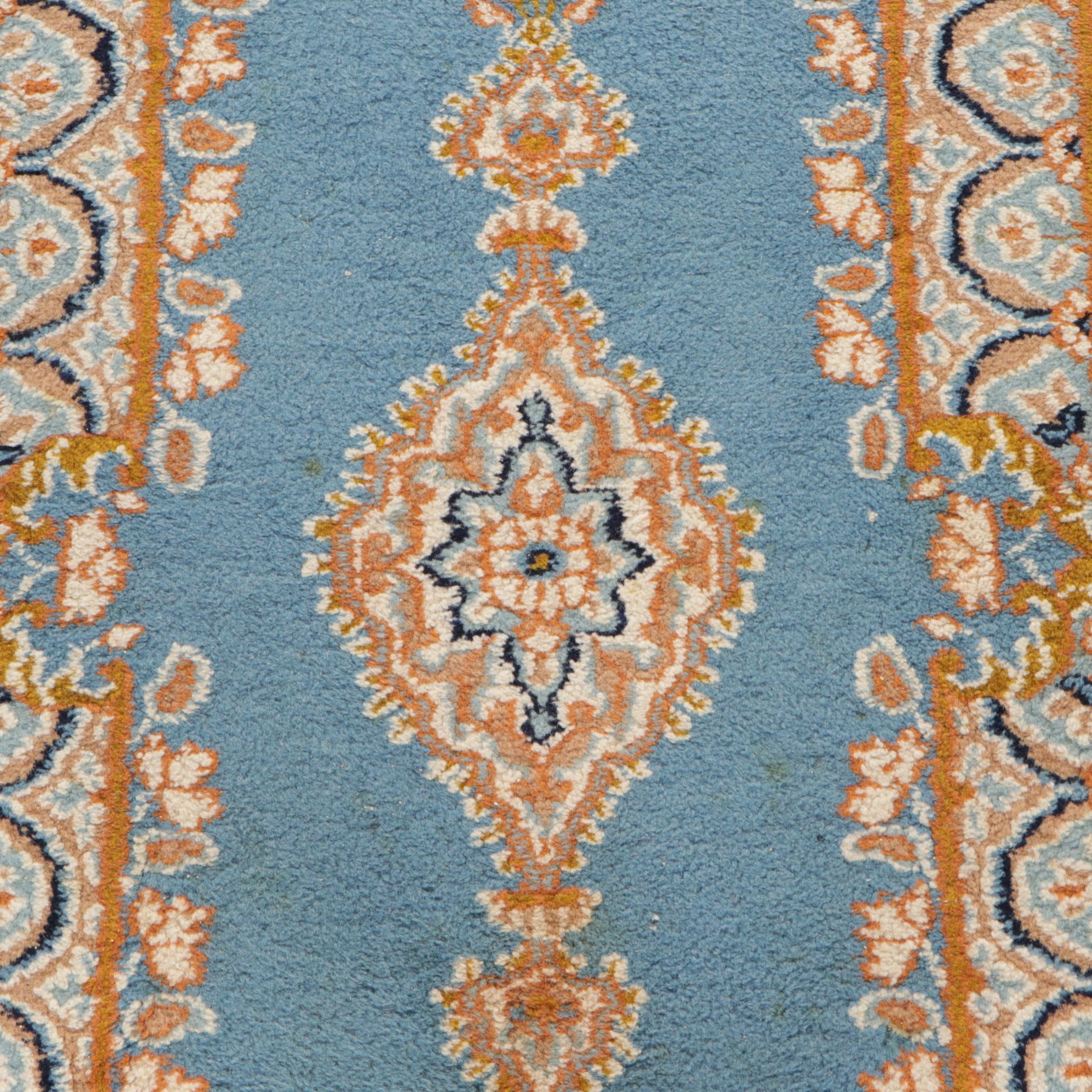 3'1 x 5' Hand-Knotted Persian Kerman Area Rug