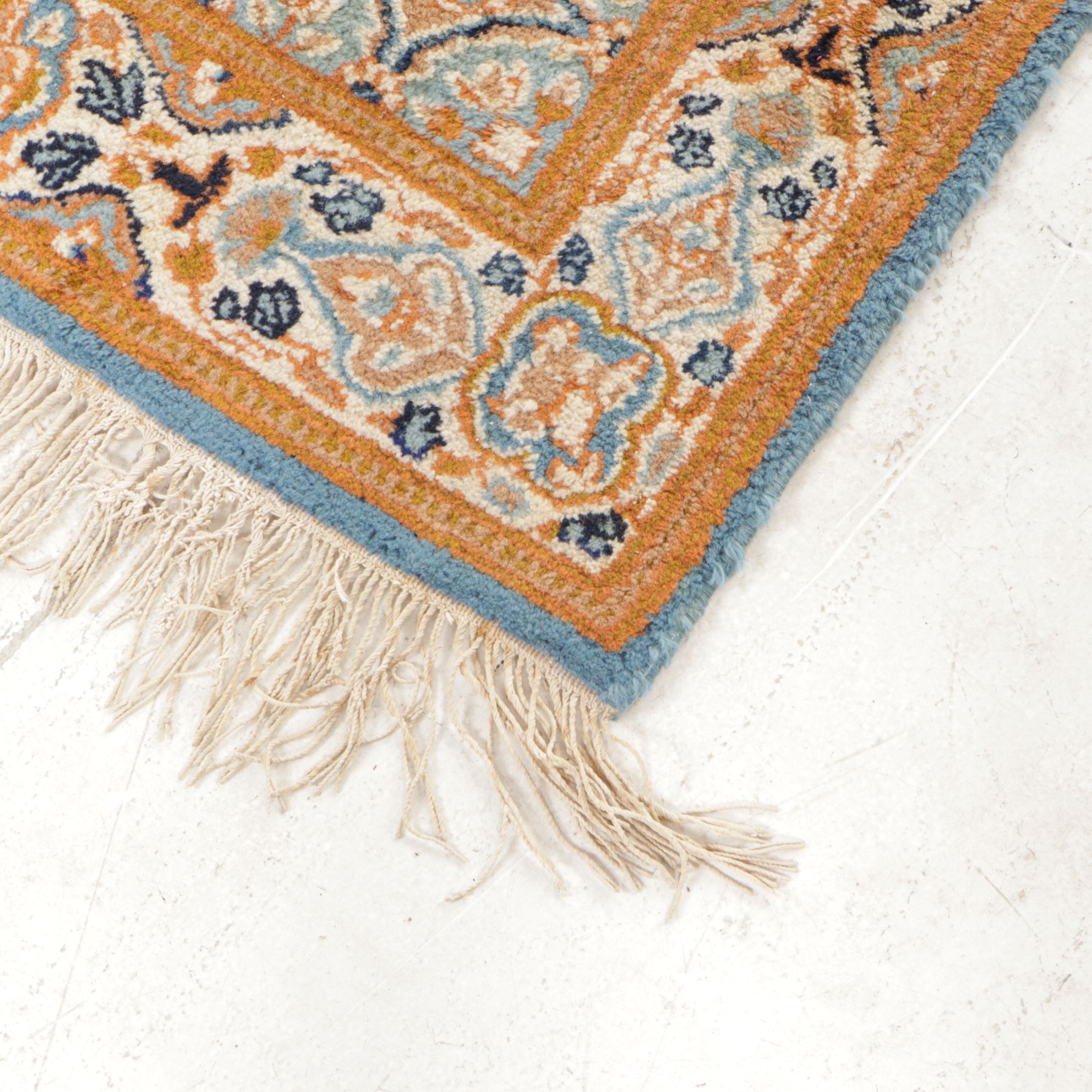 3'1 x 5' Hand-Knotted Persian Kerman Area Rug