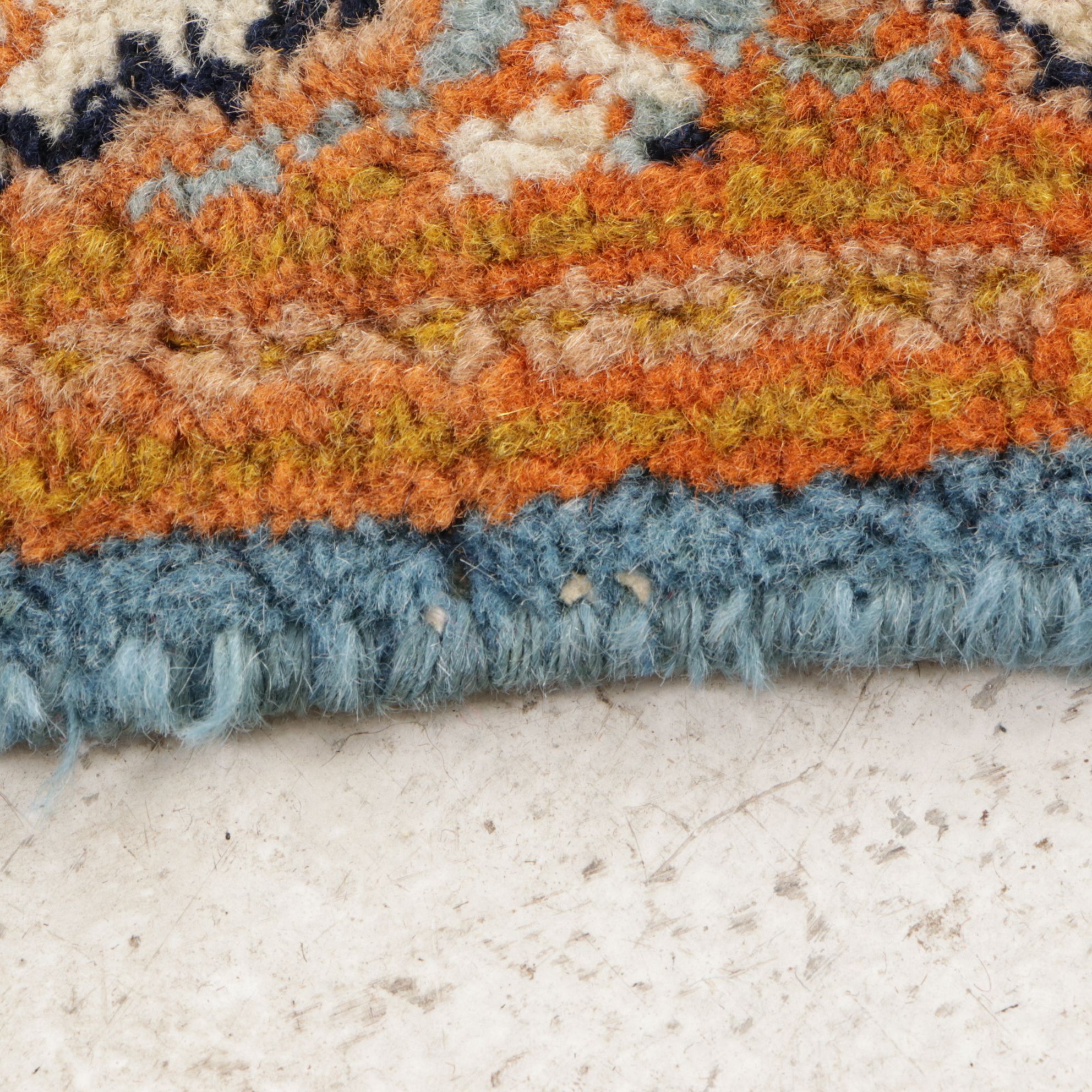 3'1 x 5' Hand-Knotted Persian Kerman Area Rug