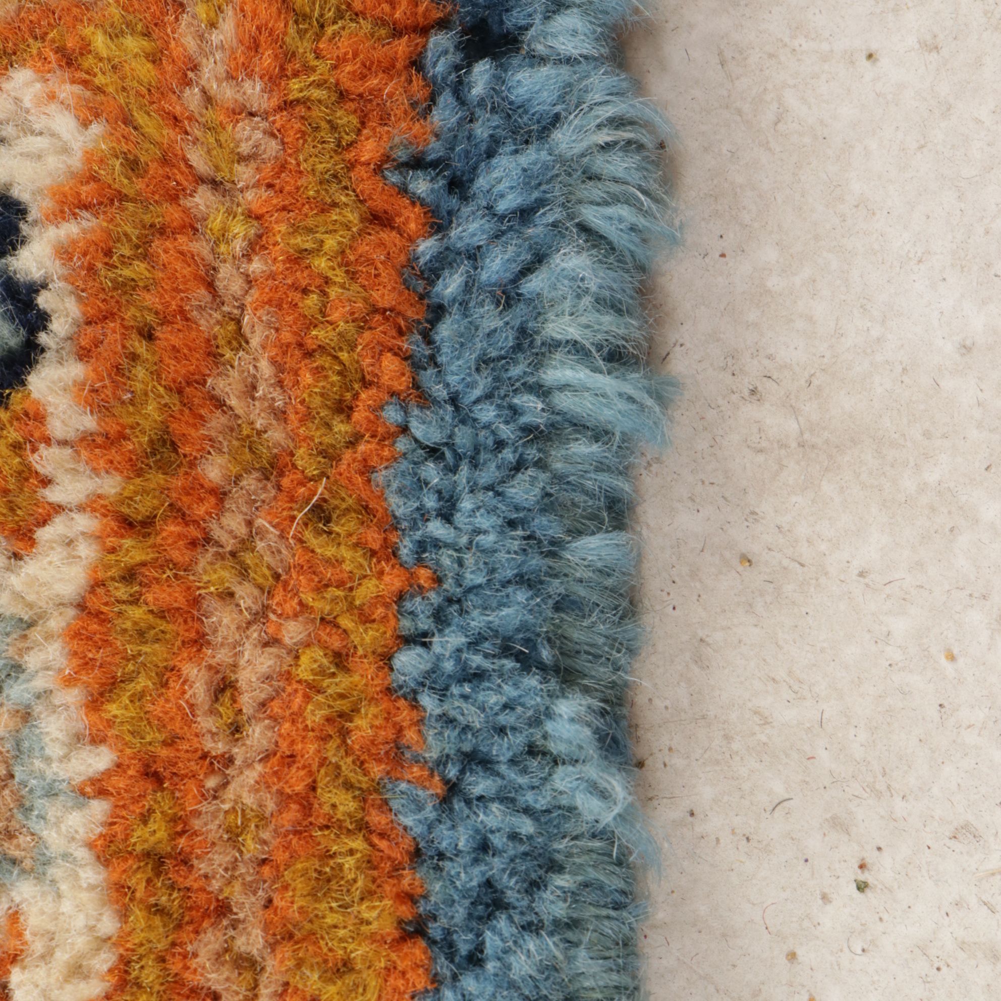 3'1 x 5' Hand-Knotted Persian Kerman Area Rug