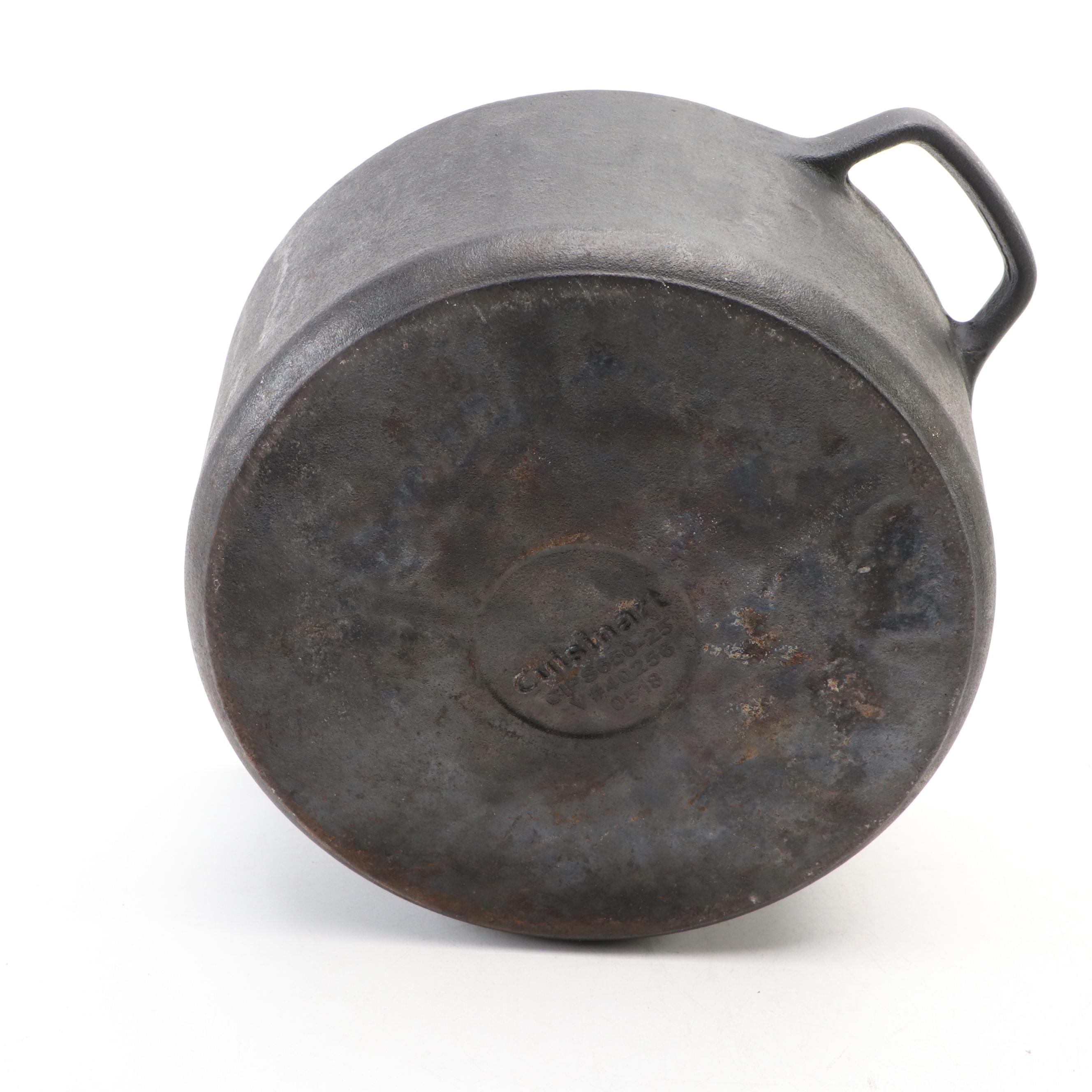 Le Creuset and Cuisinart Cast Iron Dutch Ovens