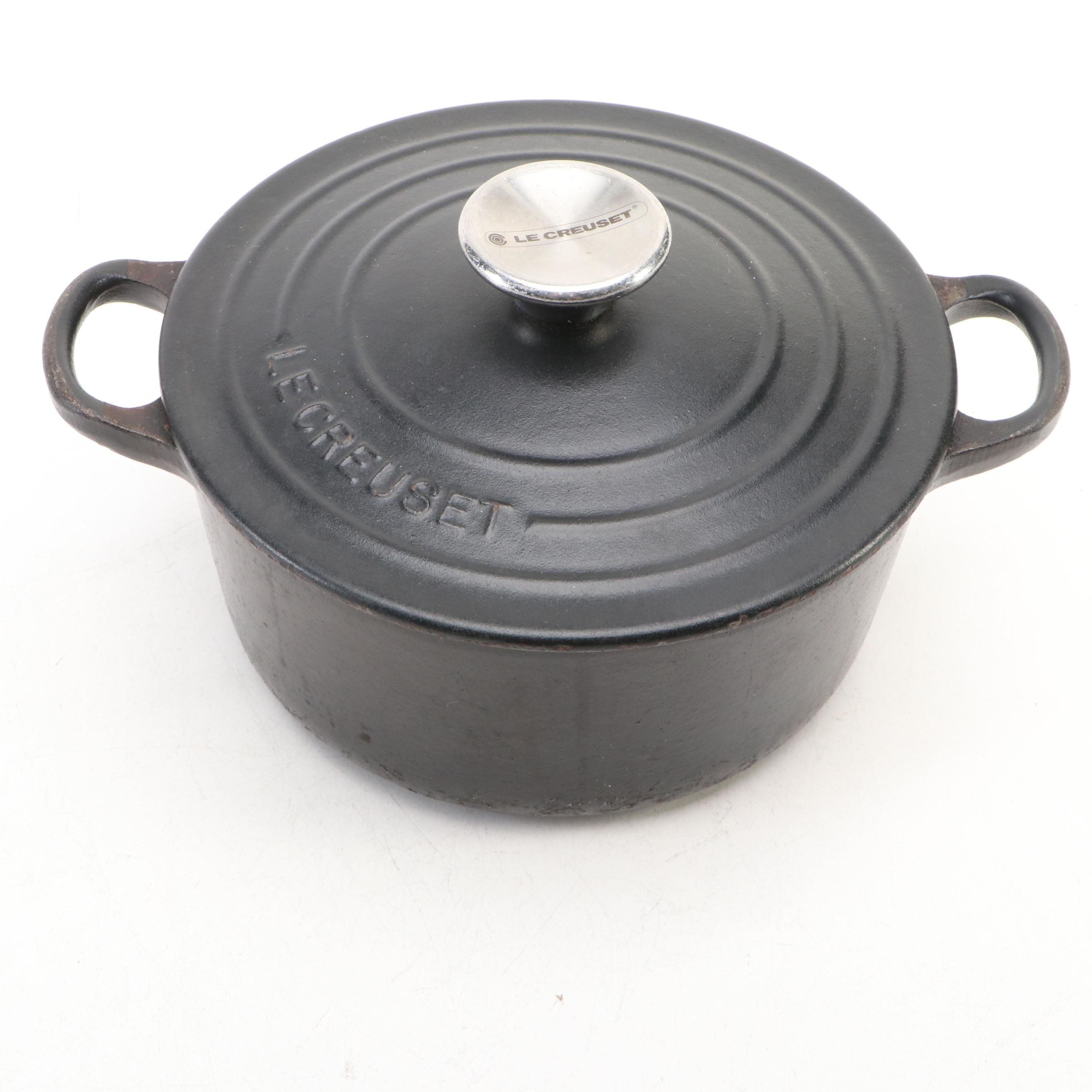 Le Creuset and Cuisinart Cast Iron Dutch Ovens