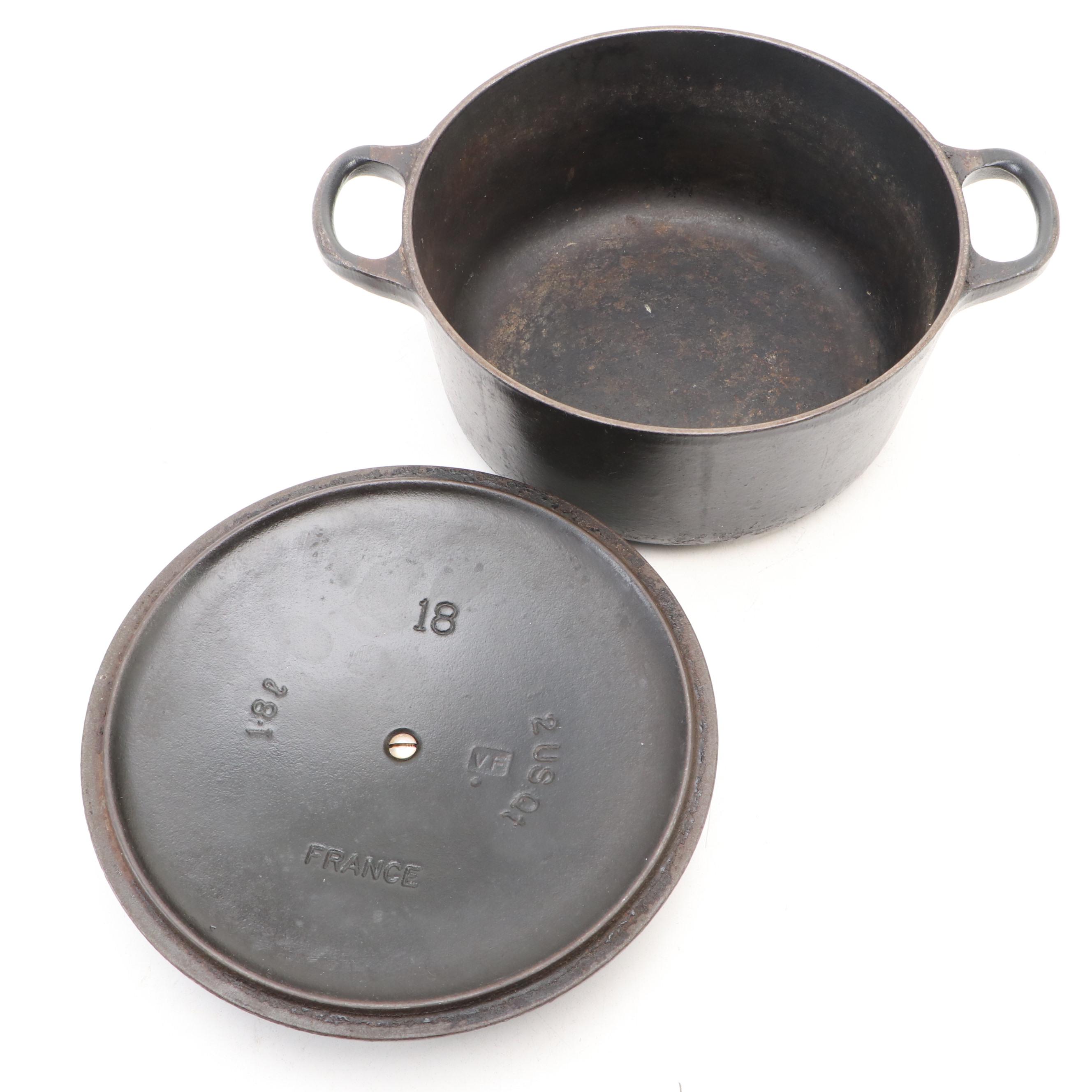 Le Creuset and Cuisinart Cast Iron Dutch Ovens