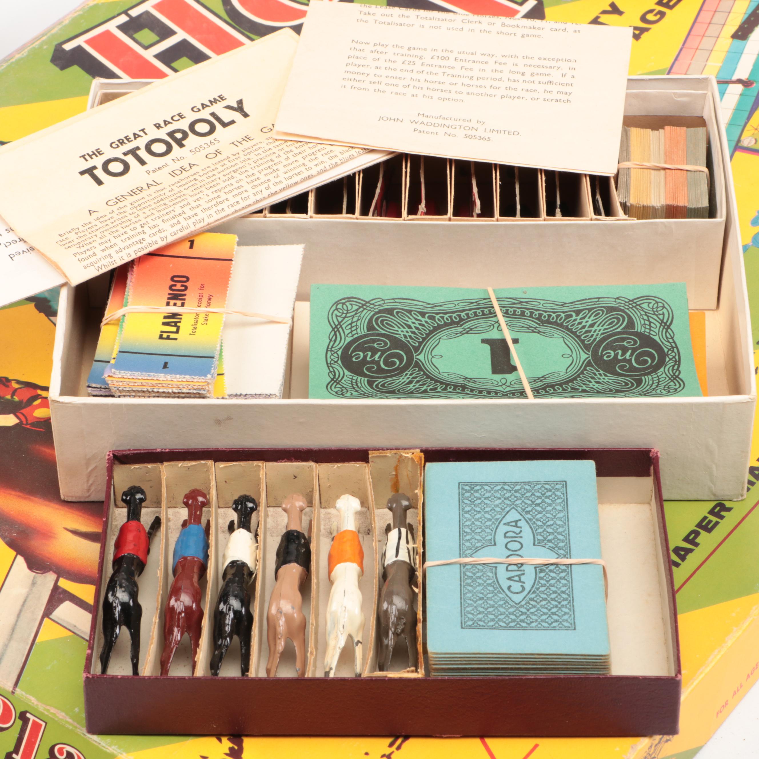 "Post Time", "Totopoly", and More Equestrian Themed Board Games