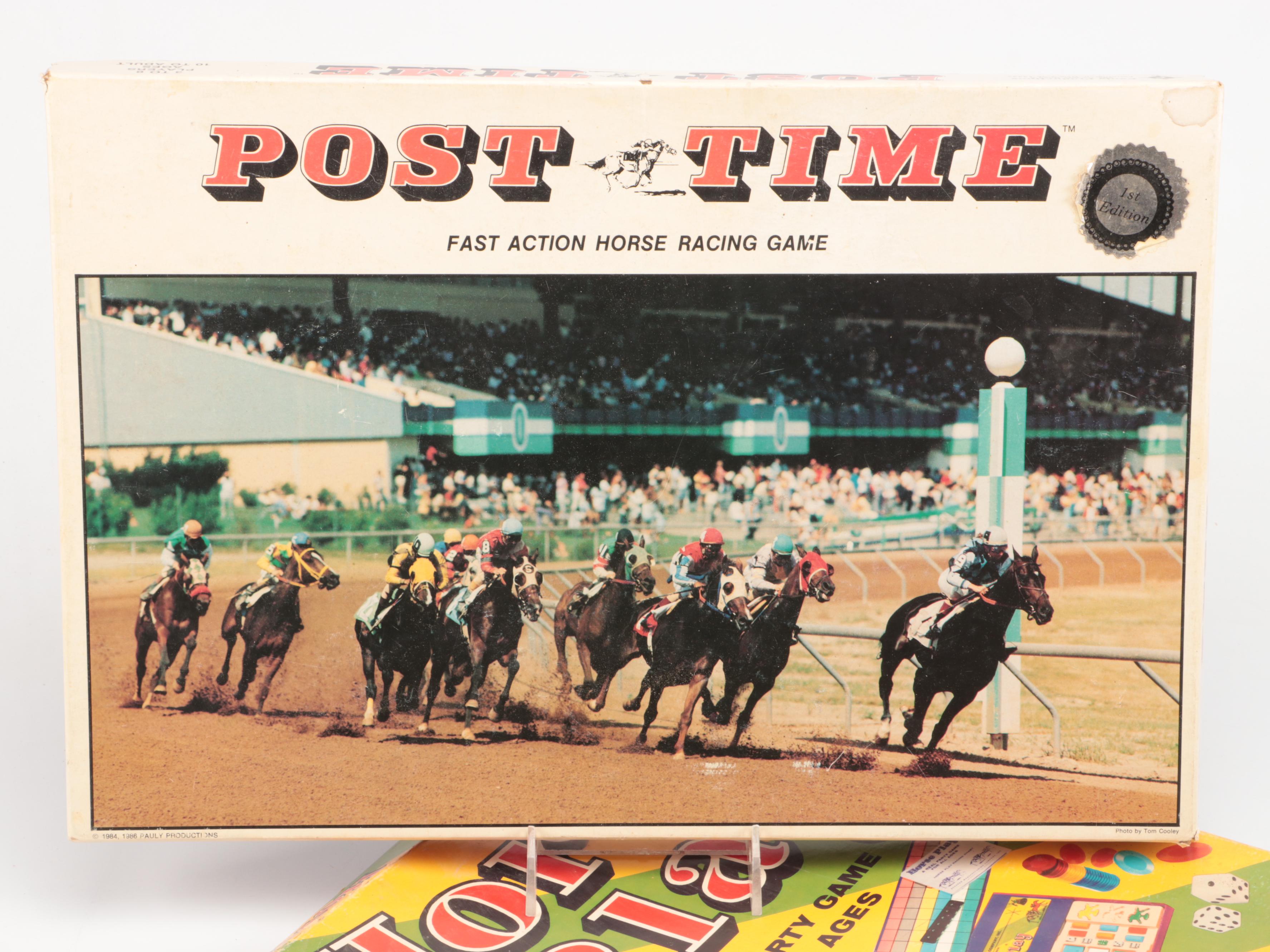 "Post Time", "Totopoly", and More Equestrian Themed Board Games