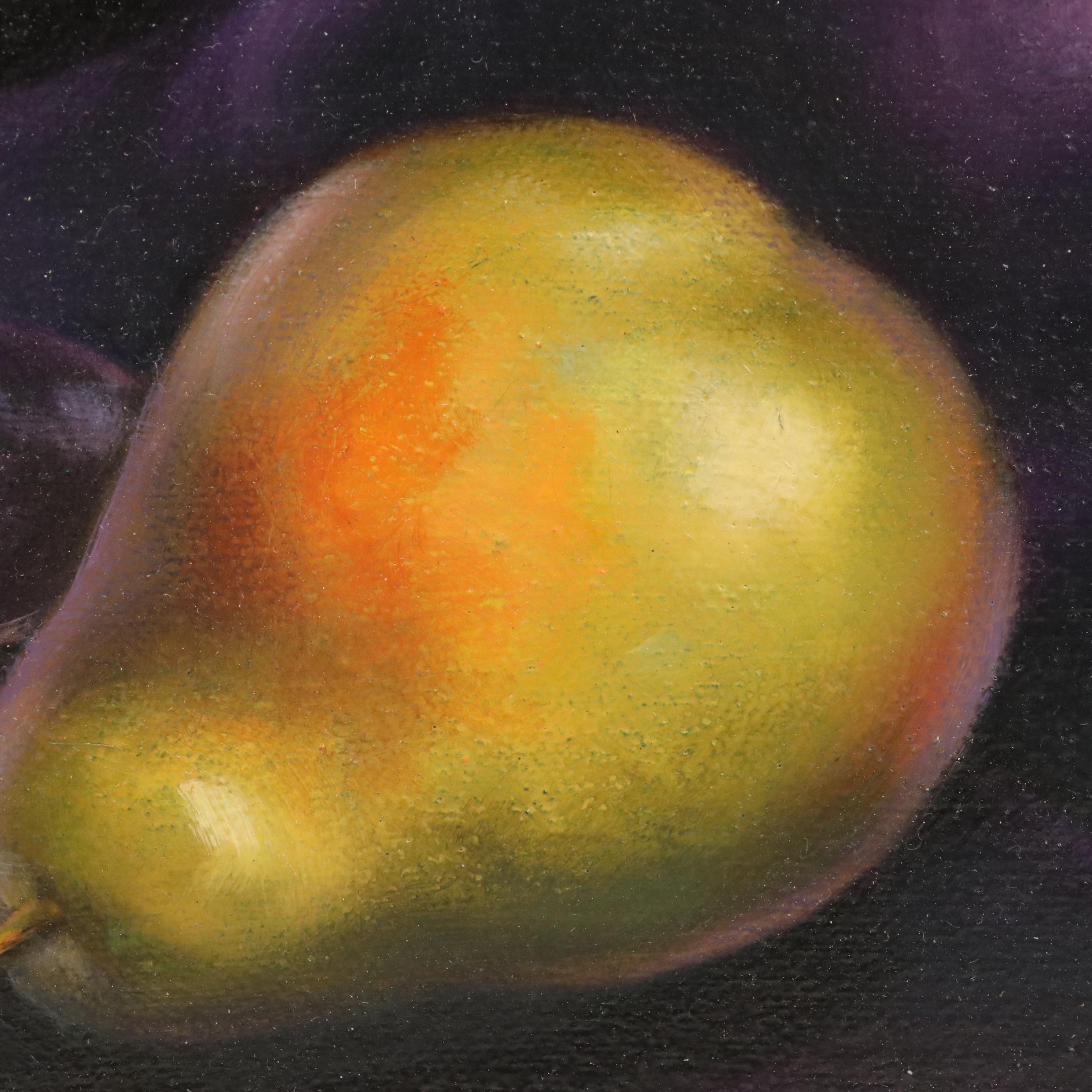 Dahlhart Windberg Oil Painting "Wine Glass Still Life," Late 20th C.