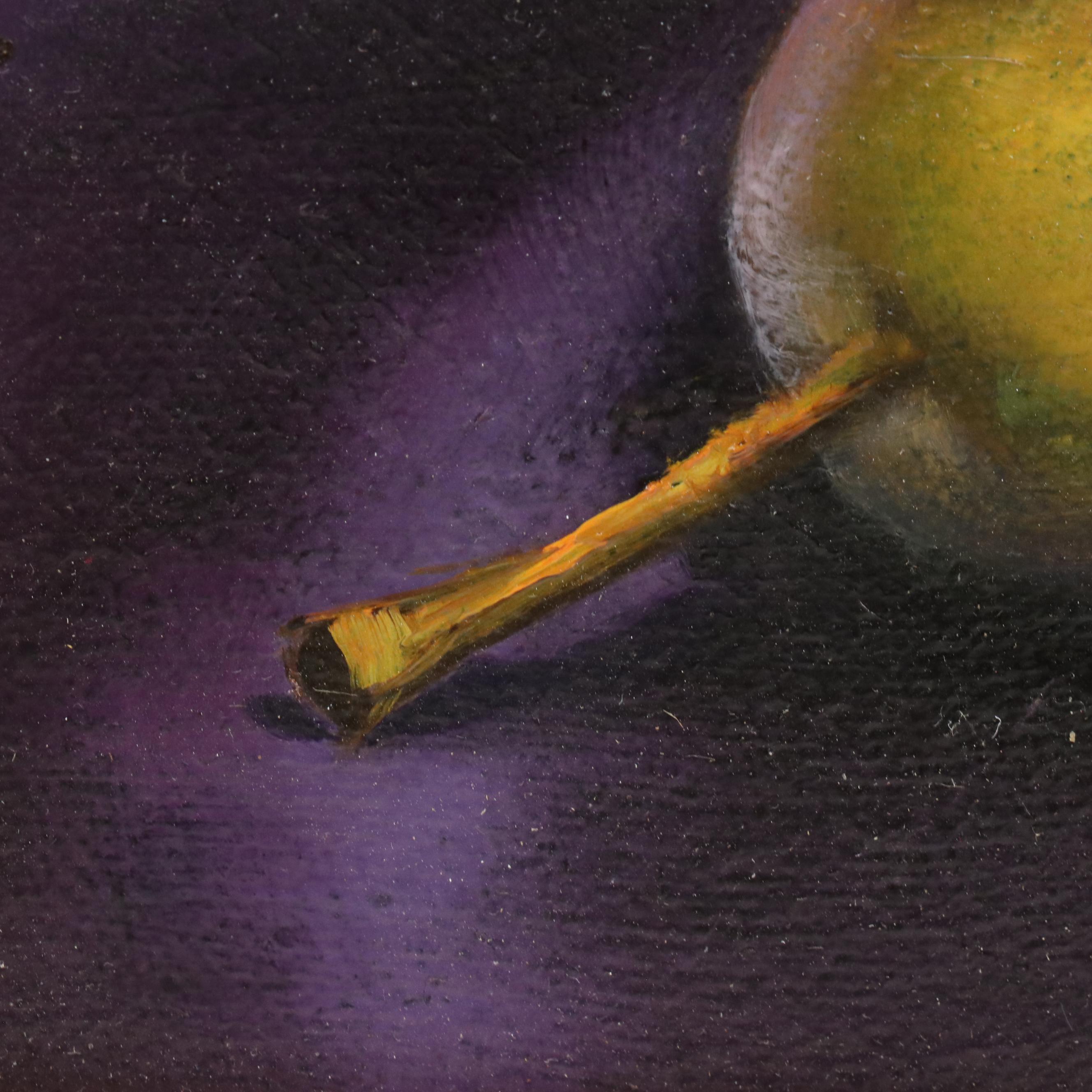 Dahlhart Windberg Oil Painting "Wine Glass Still Life," Late 20th C.