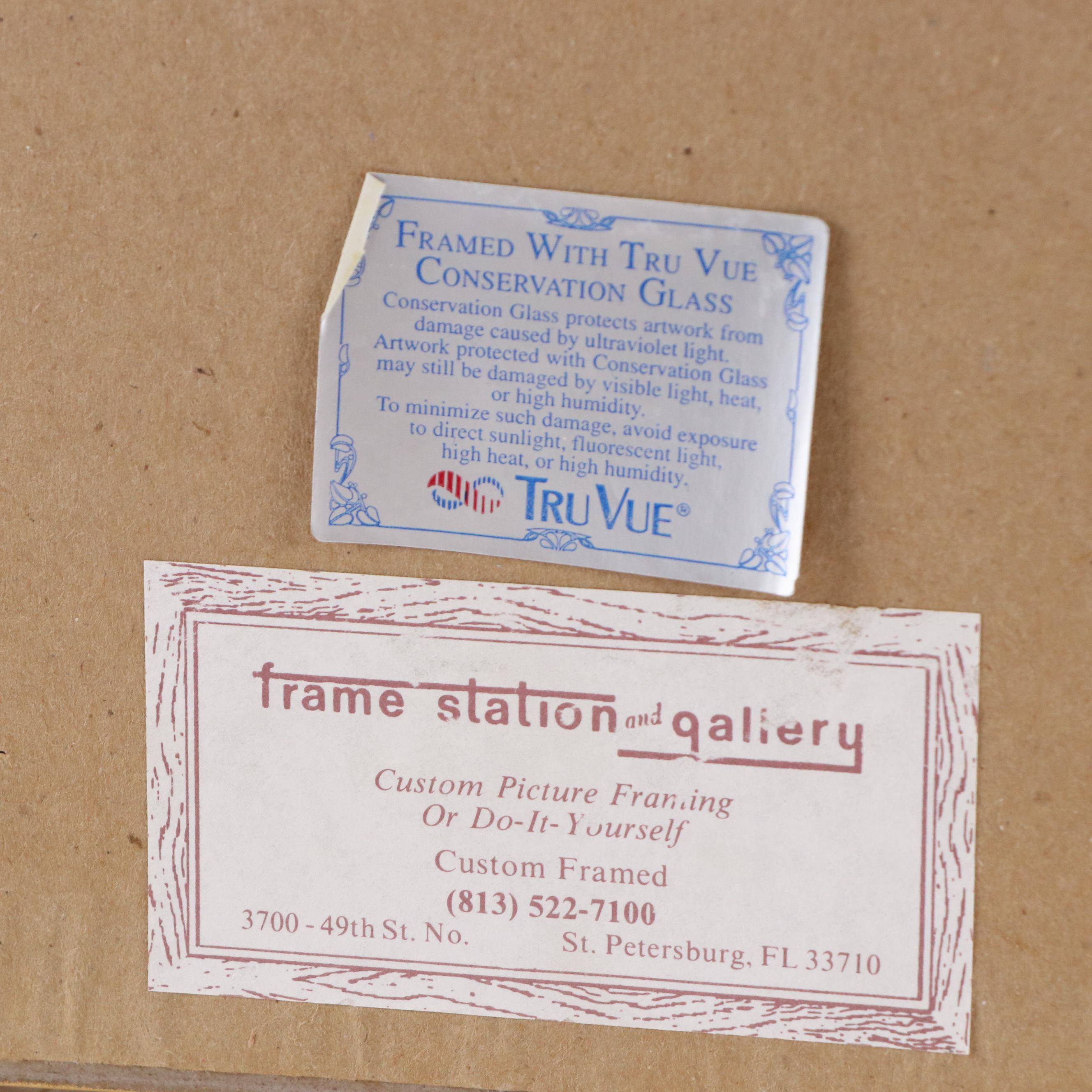 Ernest C. Simmons Acrylic Painting of Green Heron