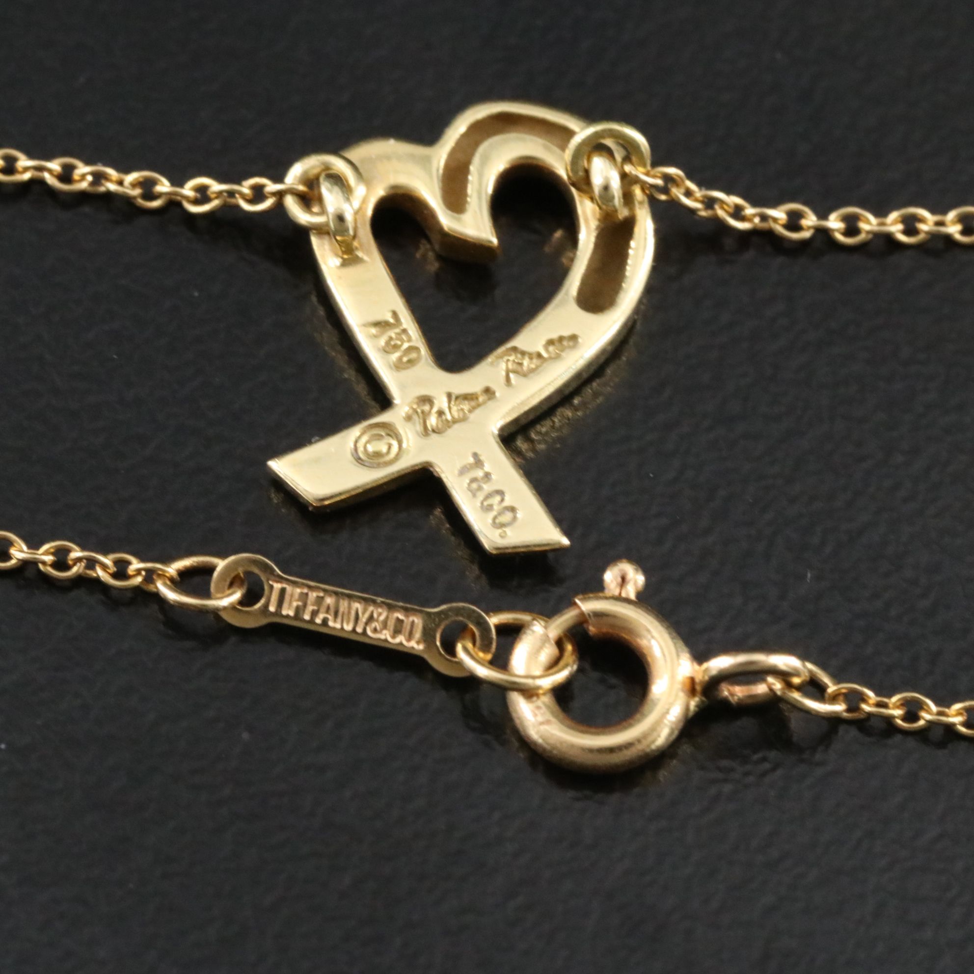 Paloma Picasso for Tiffany & Co. 18K Loving Heart Necklace