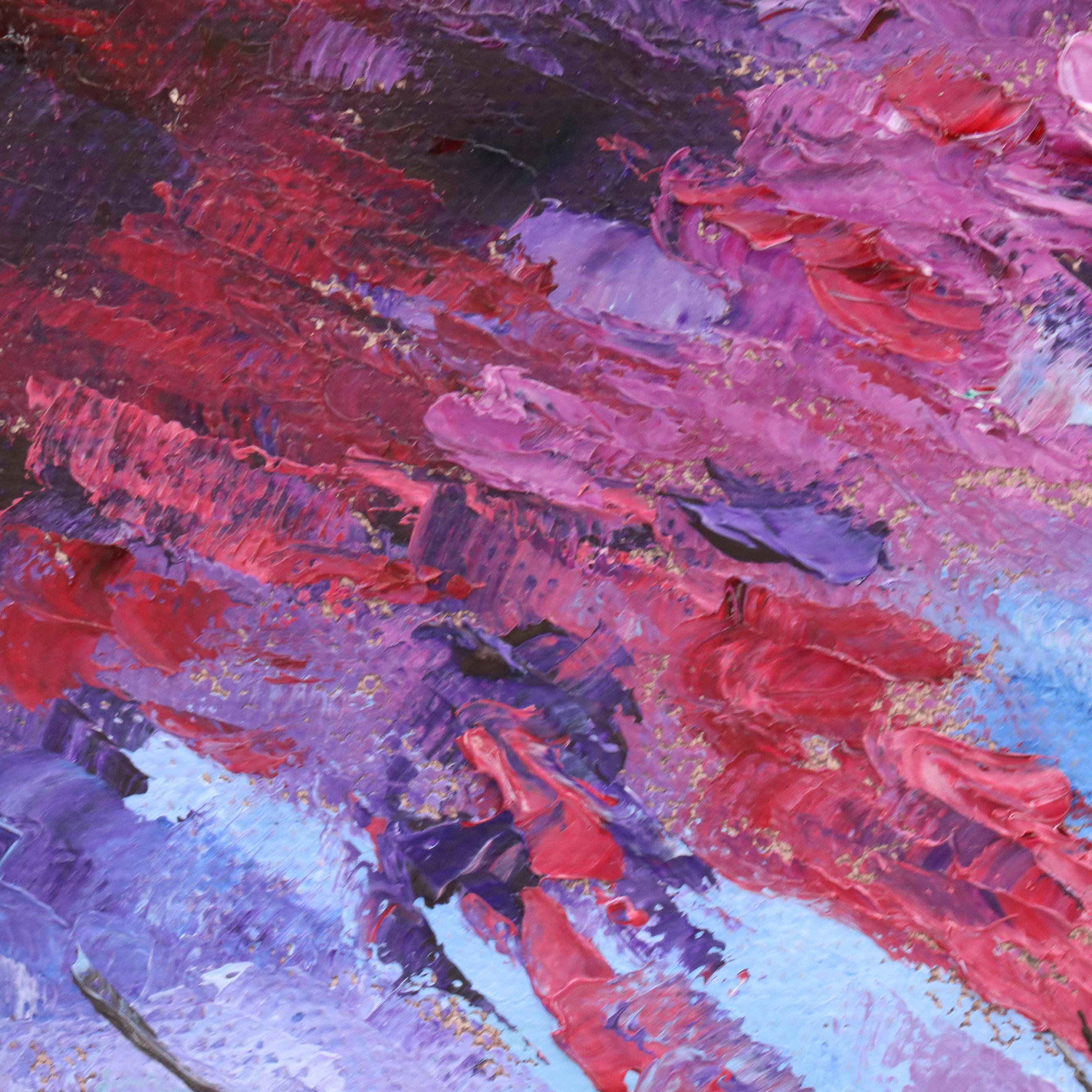 James Baldoumas Oil Painting "Blossoming Sky," 2025