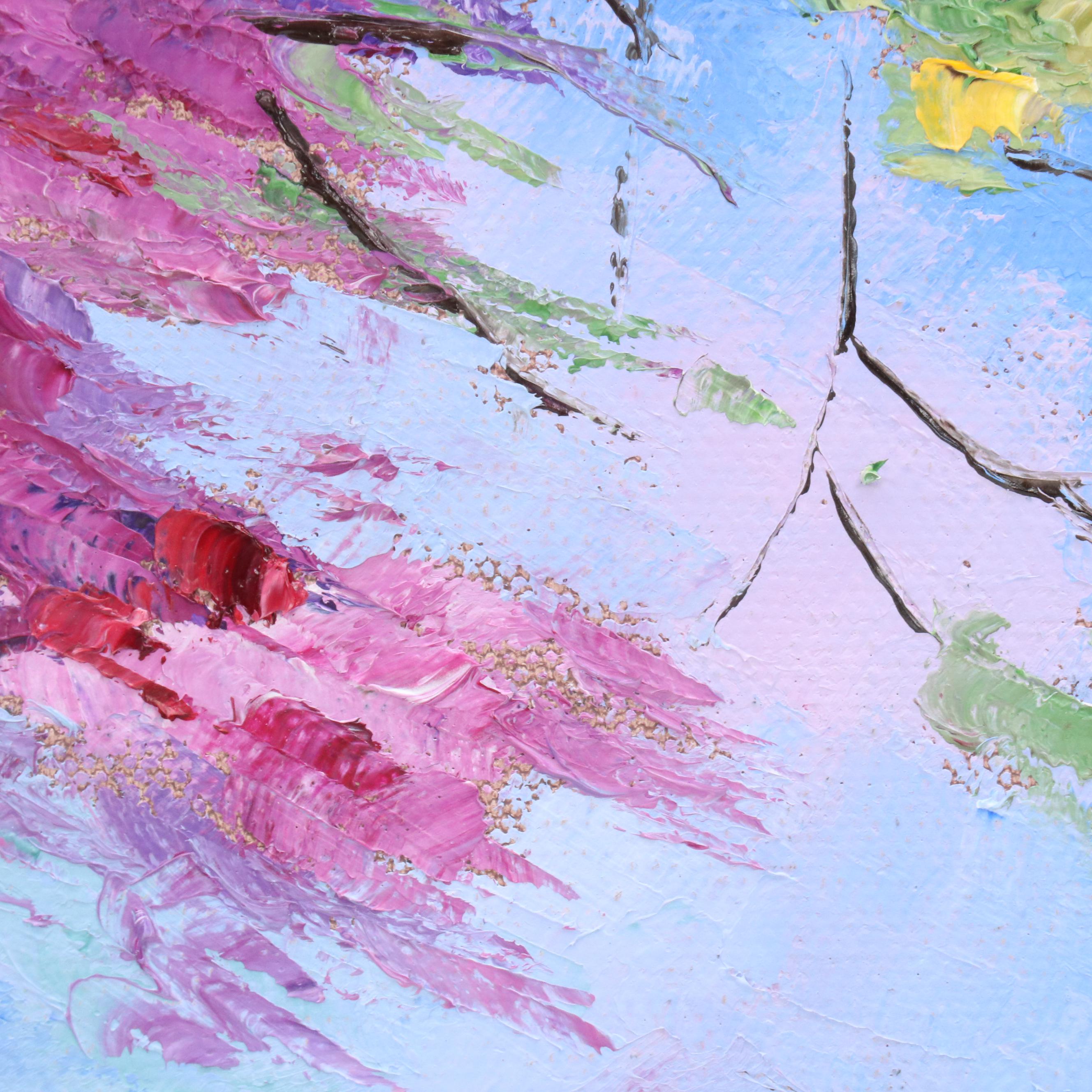 James Baldoumas Oil Painting "Blossoming Sky," 2025