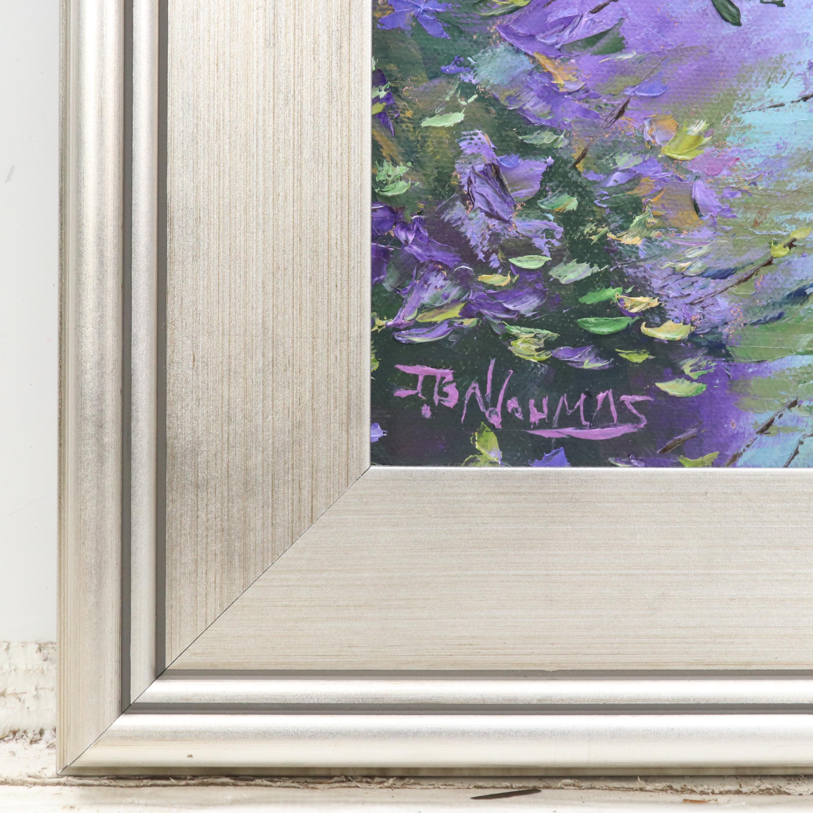 James Baldoumas Oil Painting "Blossoming Sky," 2025